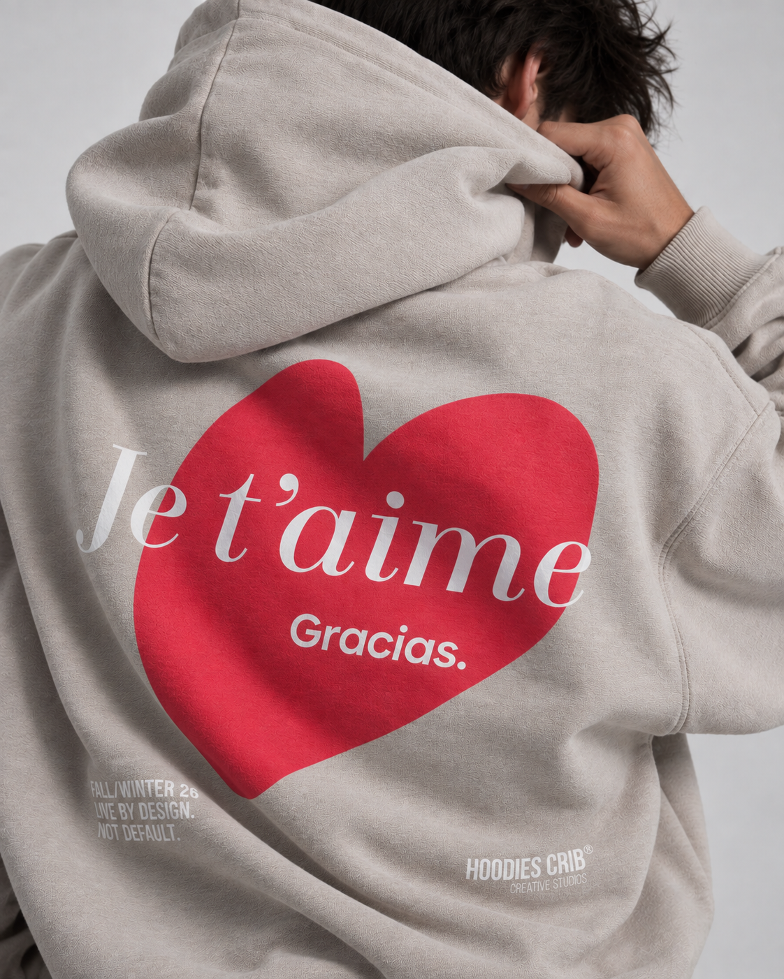 "Je t'aime" hoodie