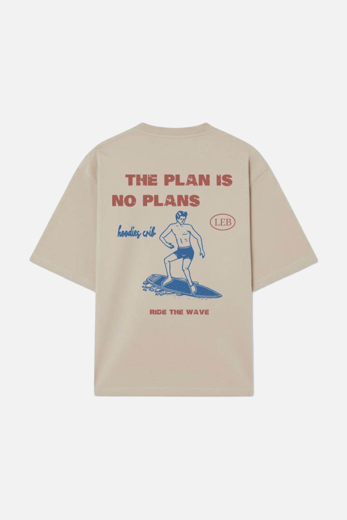 "No Plans" t-shirt