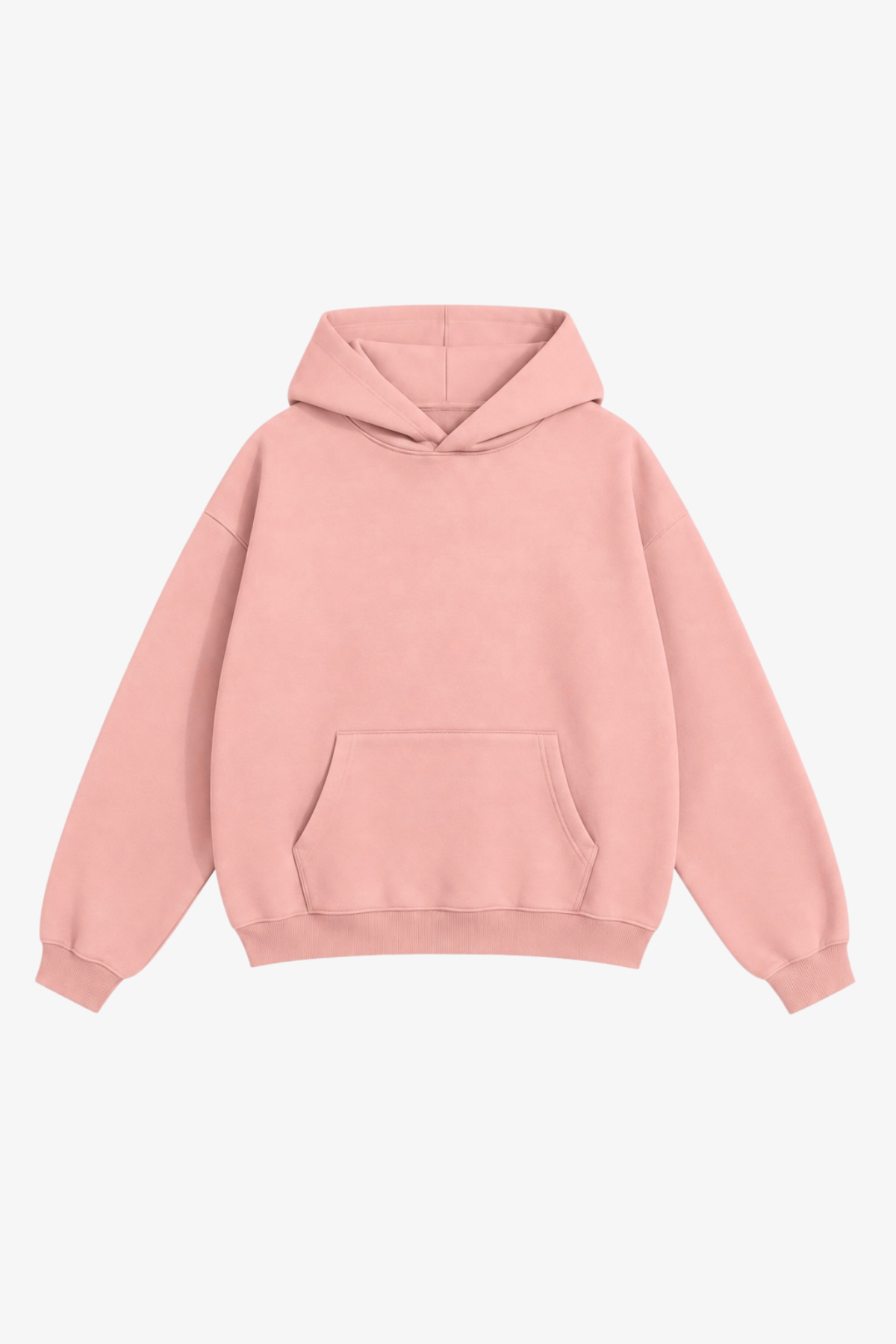 "Basic light pink" hoodie