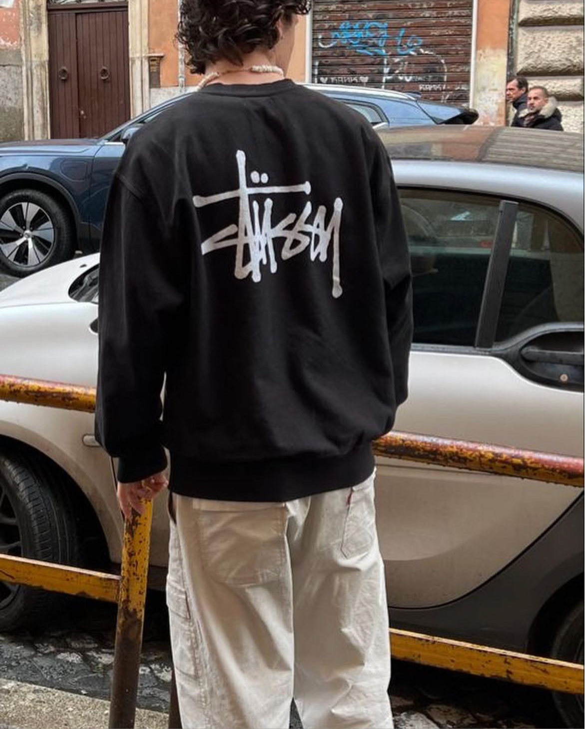 "Stussy" sweatshirt (2 colors)