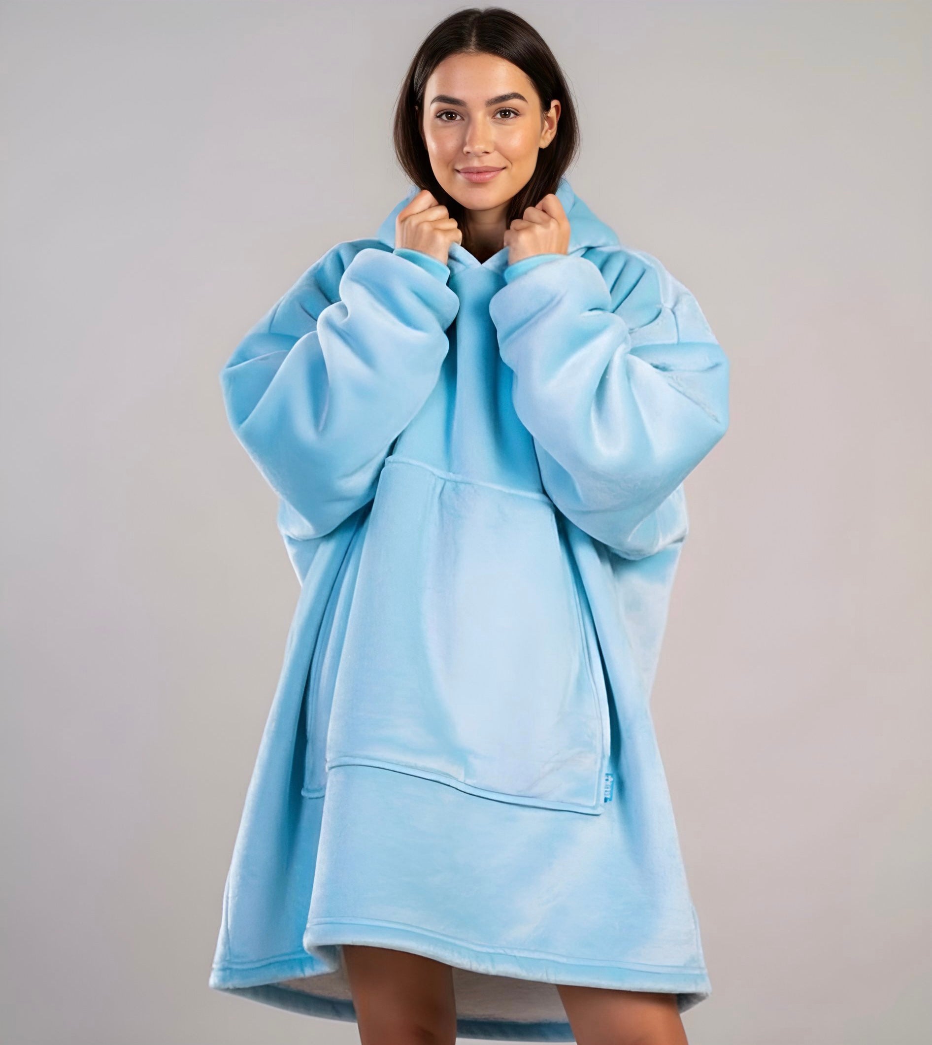 "Light Blue" Blanket Hoodie
