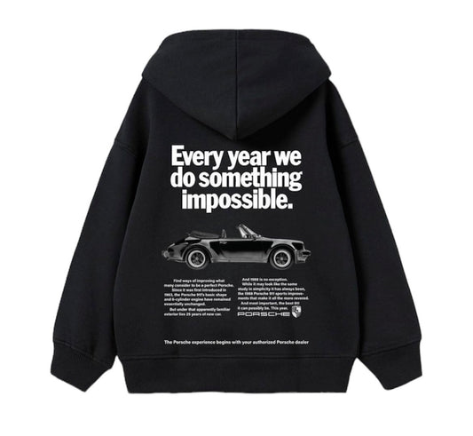 "Porsche every year" hoodie