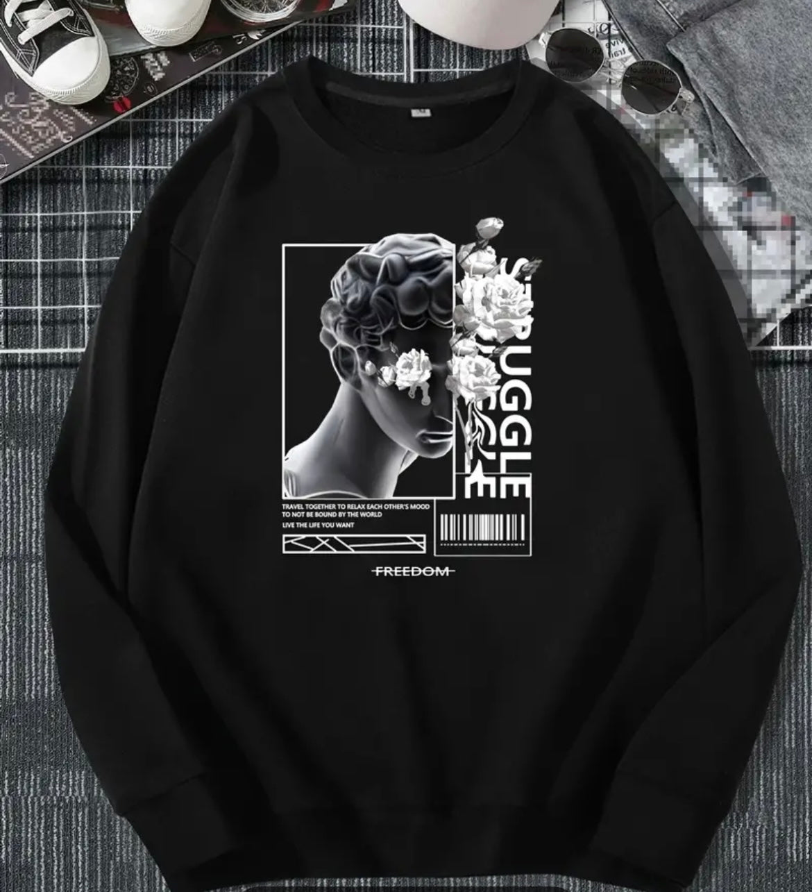 "Struggle" sweatshirt (3 colors)