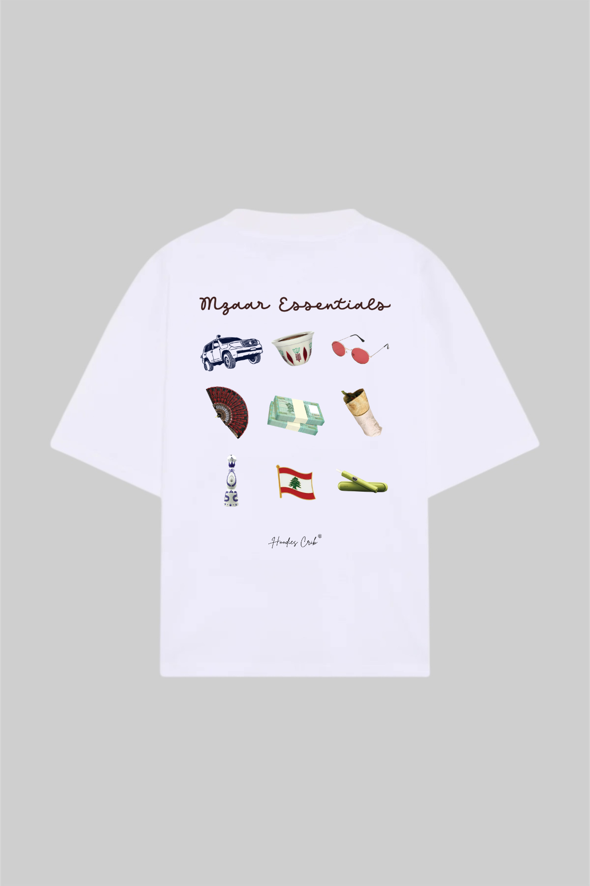 "Mzaar Essentials" t-shirt