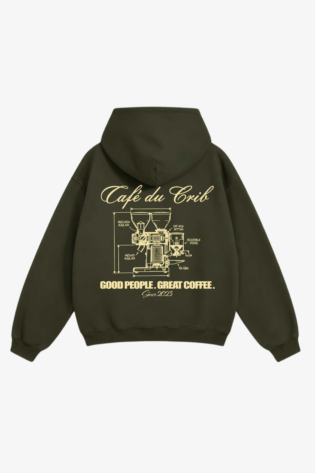 "Café du Crib" hoodie