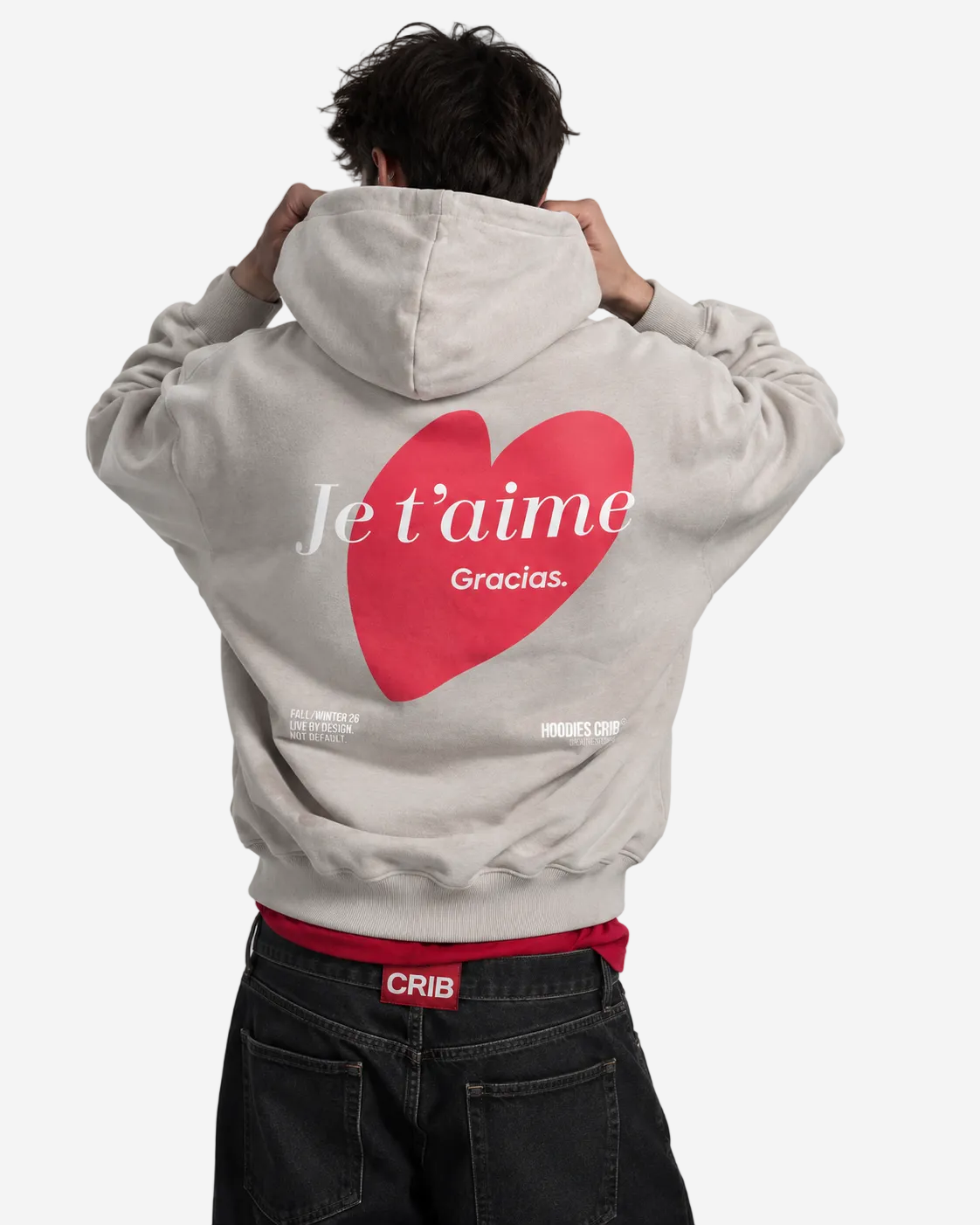"Je t'aime" hoodie