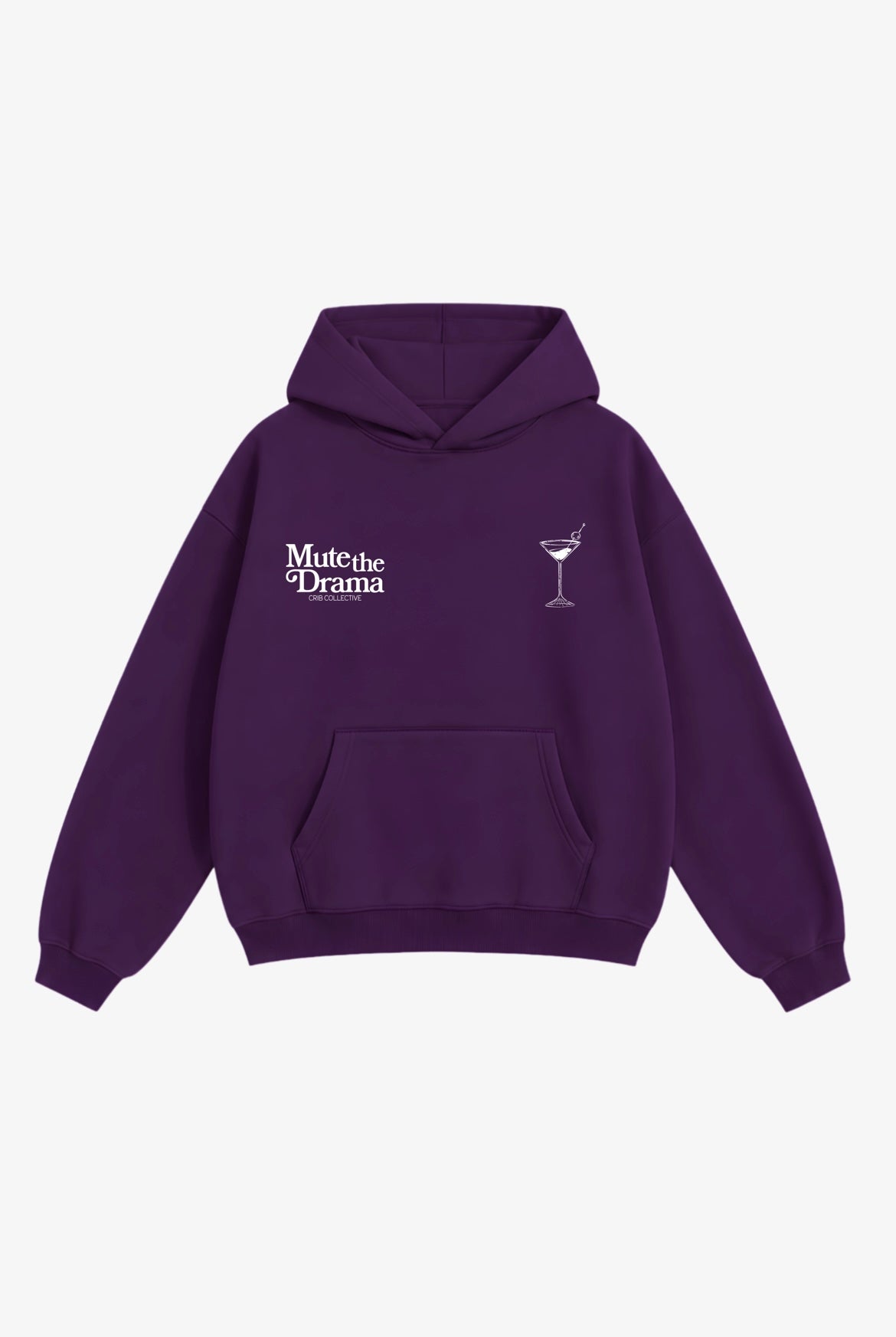 "Mute the drama" hoodie