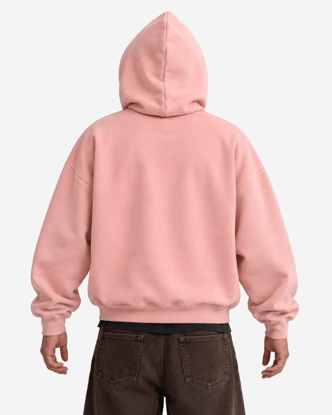 "Basic light pink" hoodie