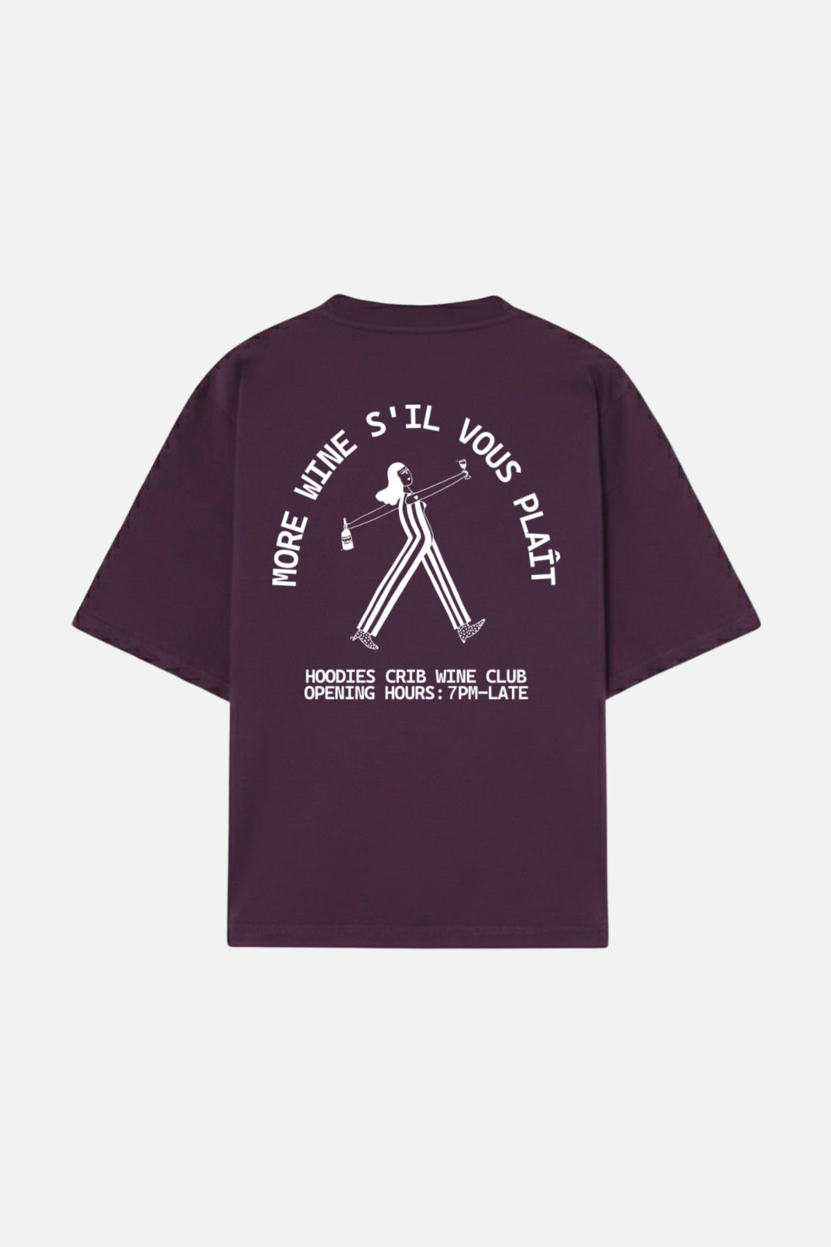 "More Wine SVP" t-shirt