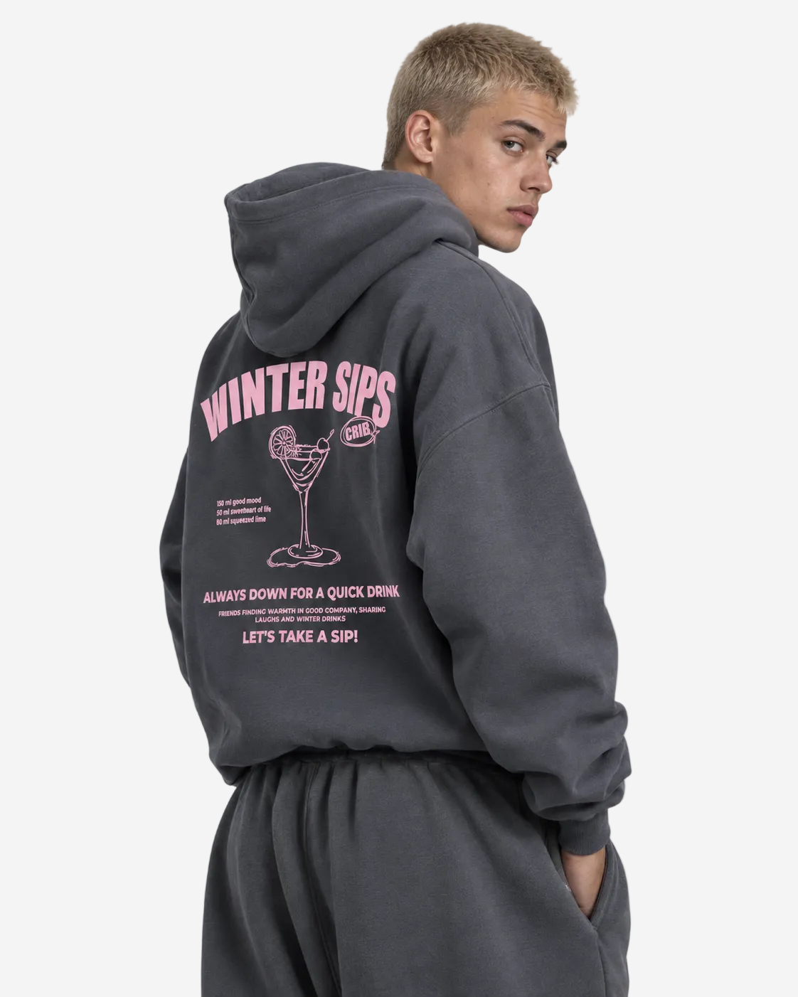 "Winter sips" hoodie