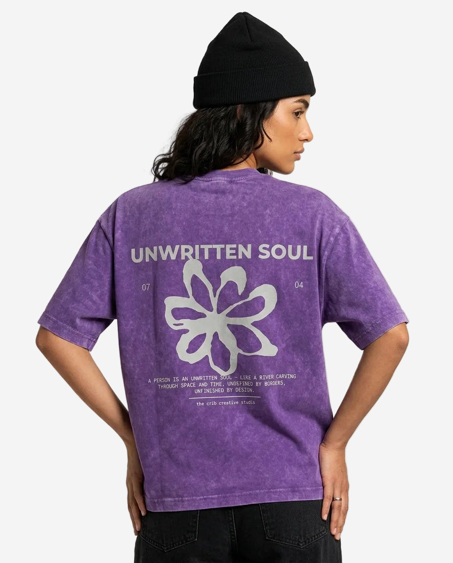 "Unwritten Soul" Acid-Washed t-shirt
