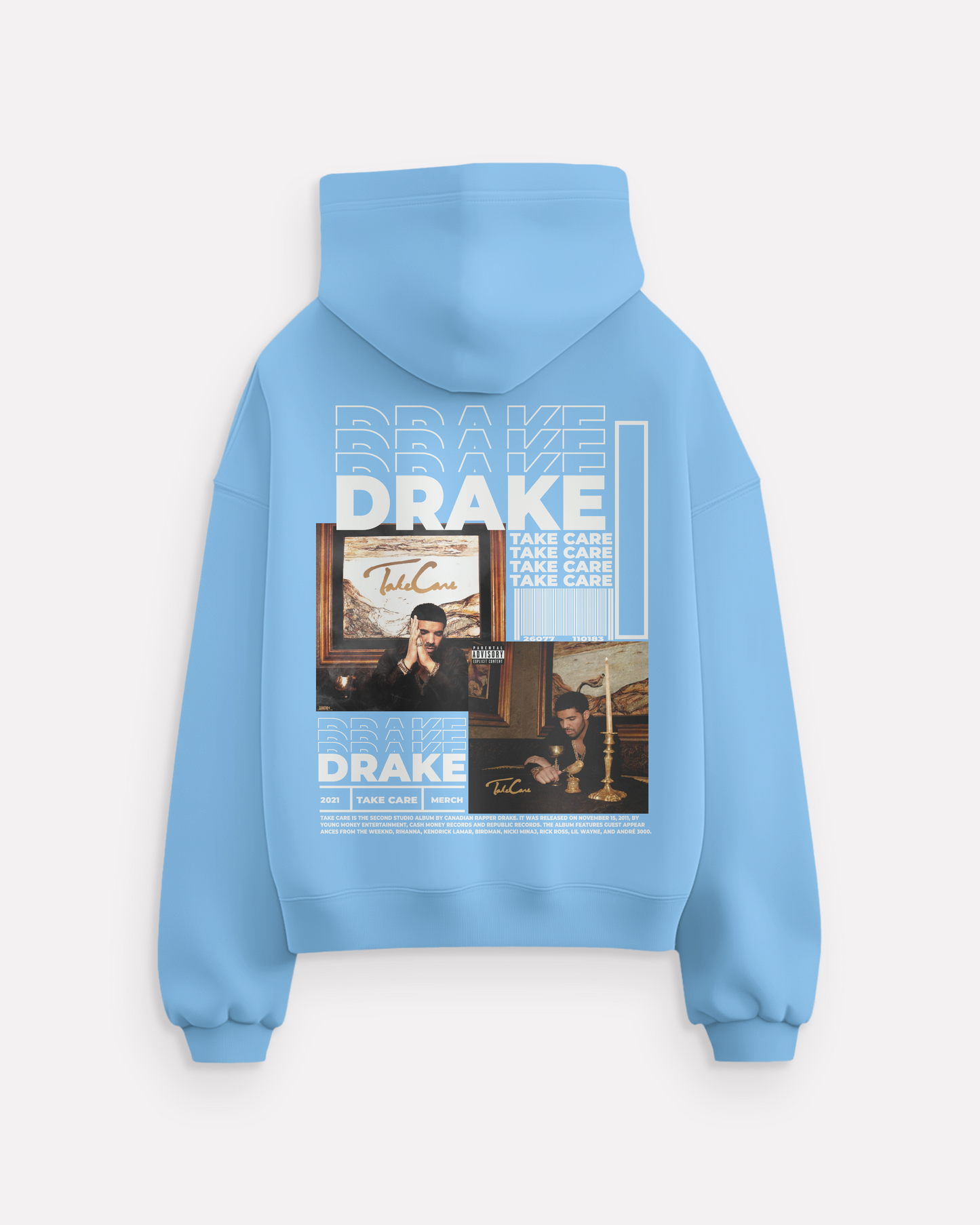 "Drake Take Care" hoodie