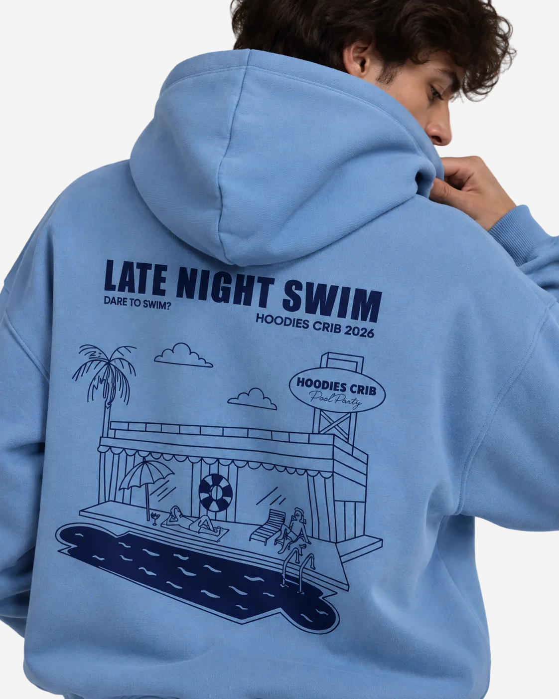 "Pool party" hoodie