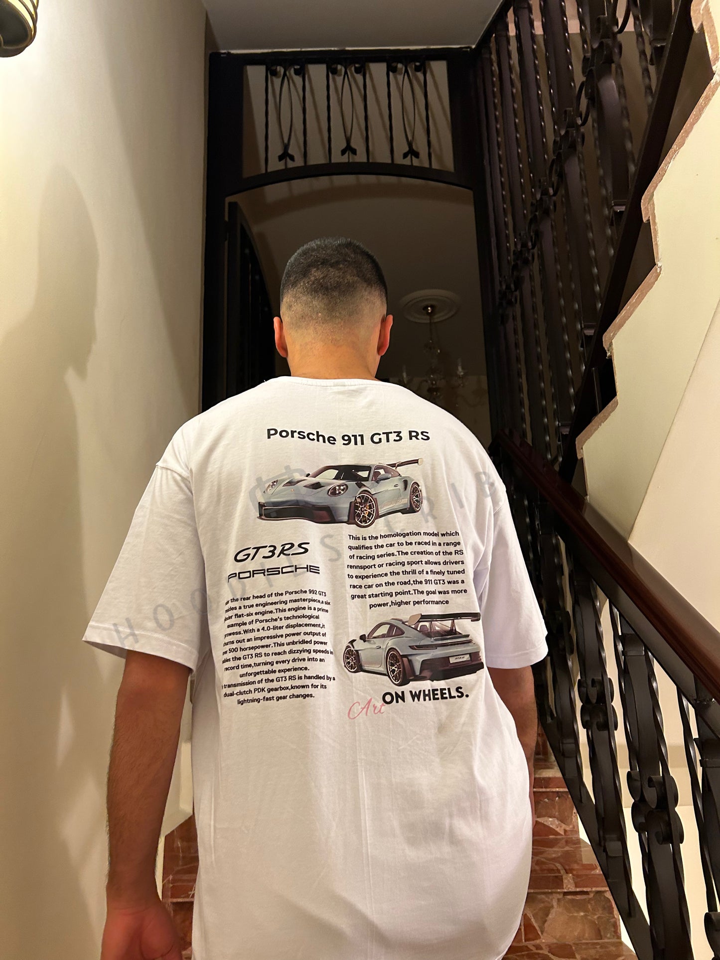 "Blue Porsche AOW" t-shirt (2 colors)