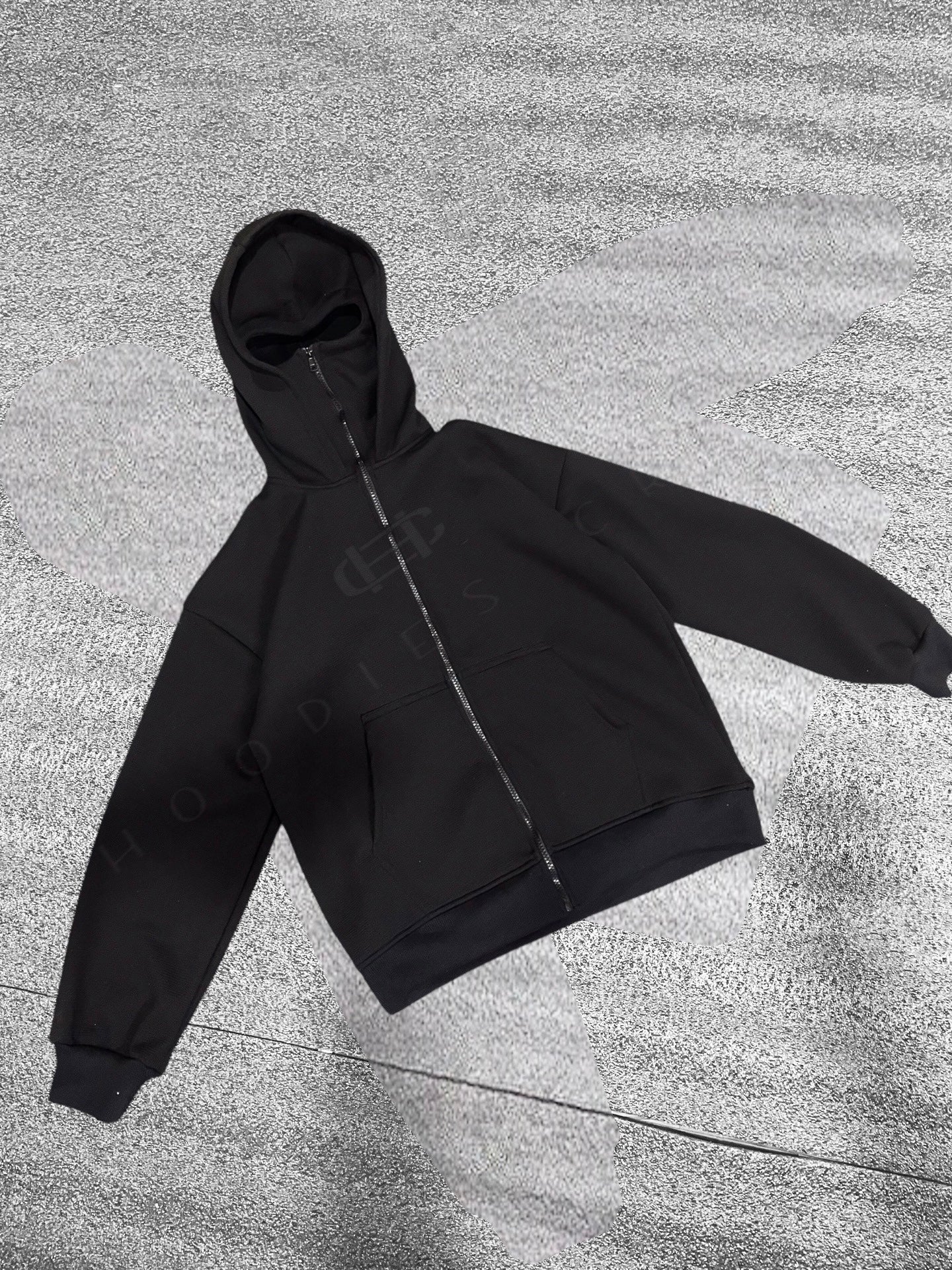 Ninja/Balaclava zip-up hoodie