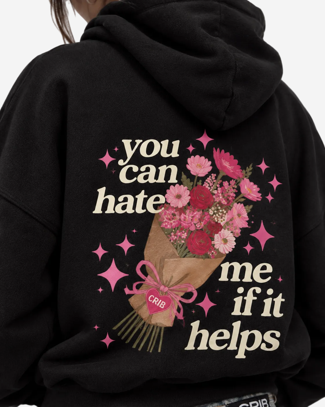 "You can hate me" hoodie
