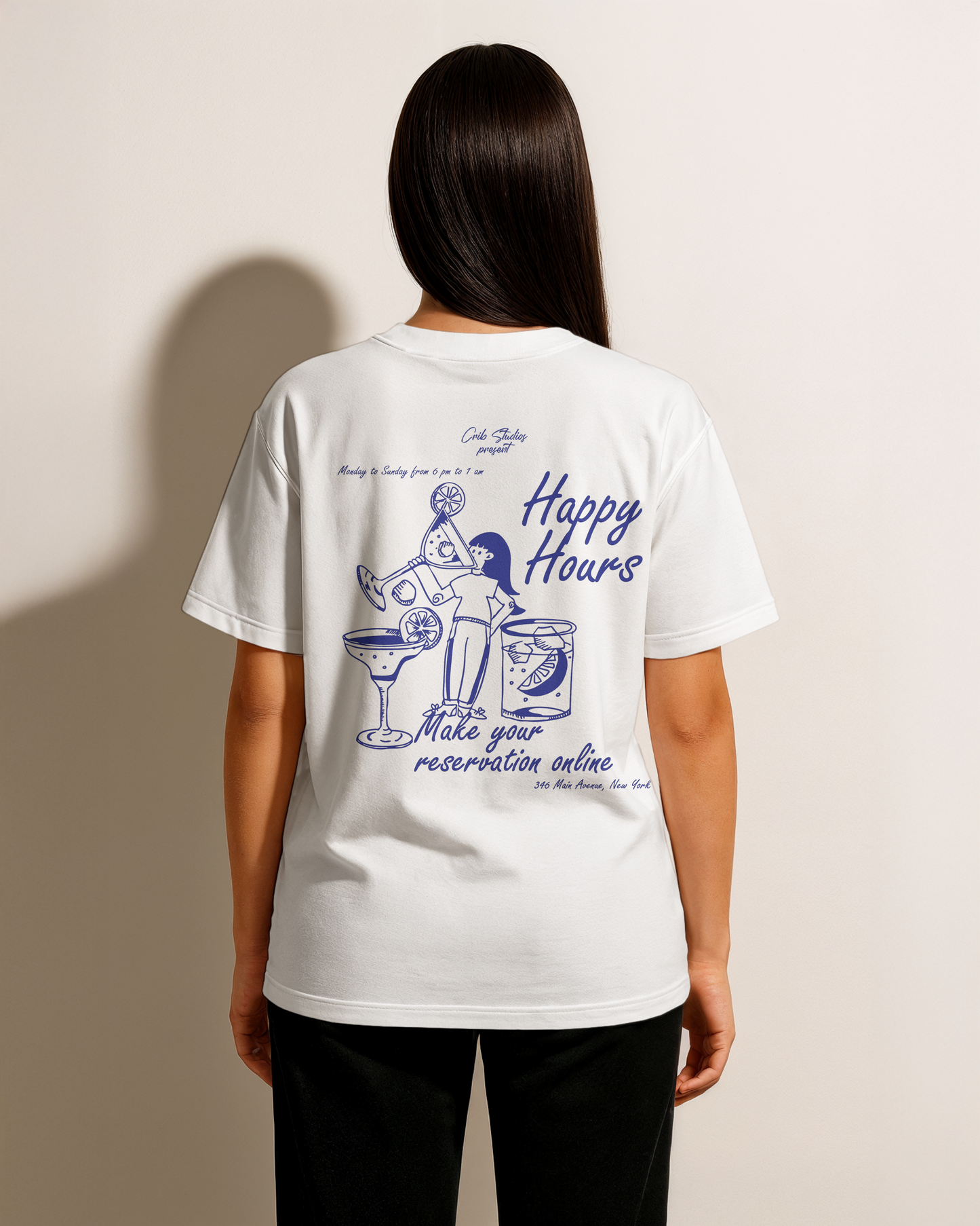 "Happy Hours" t-shirt
