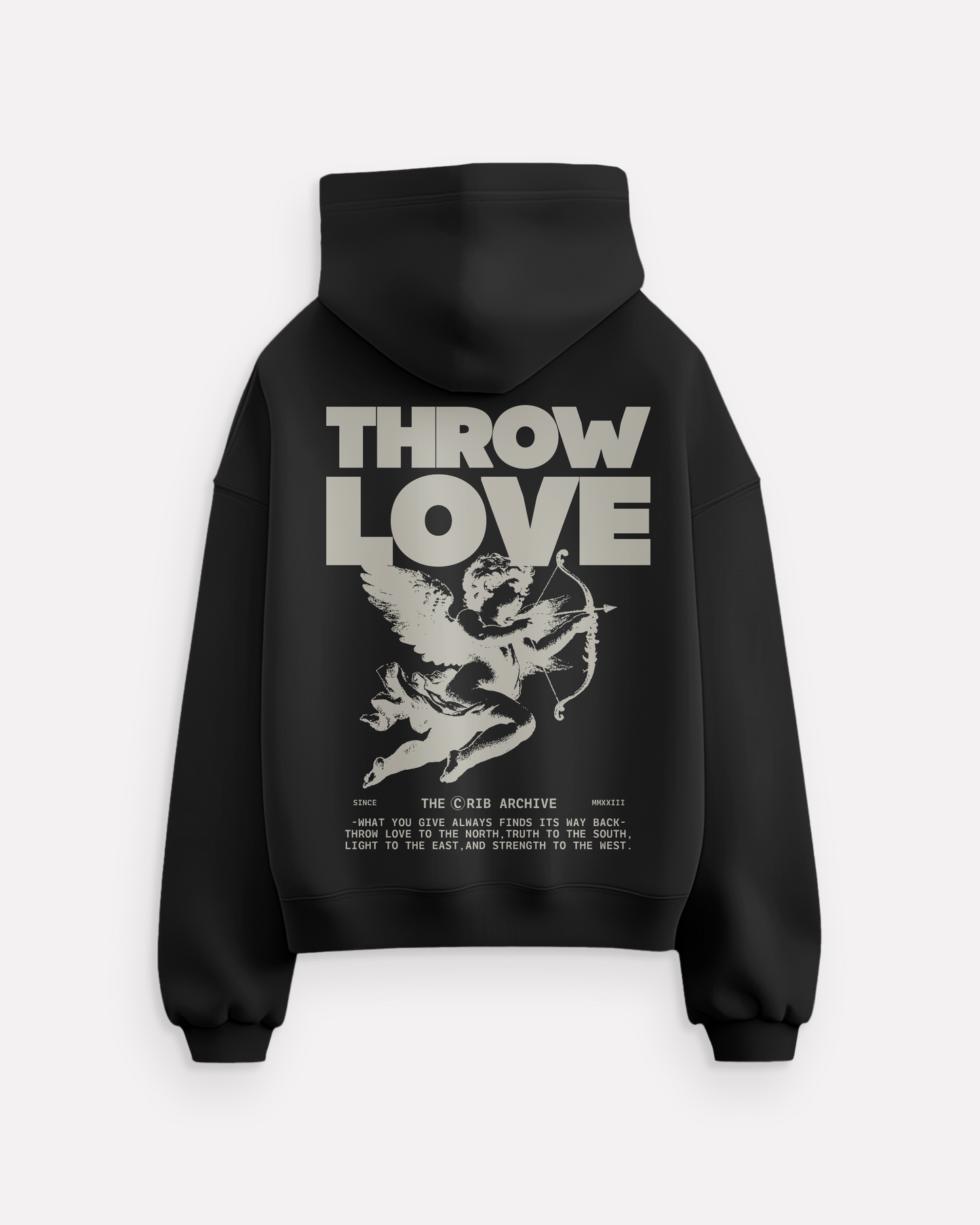 "Throw Love" hoodie