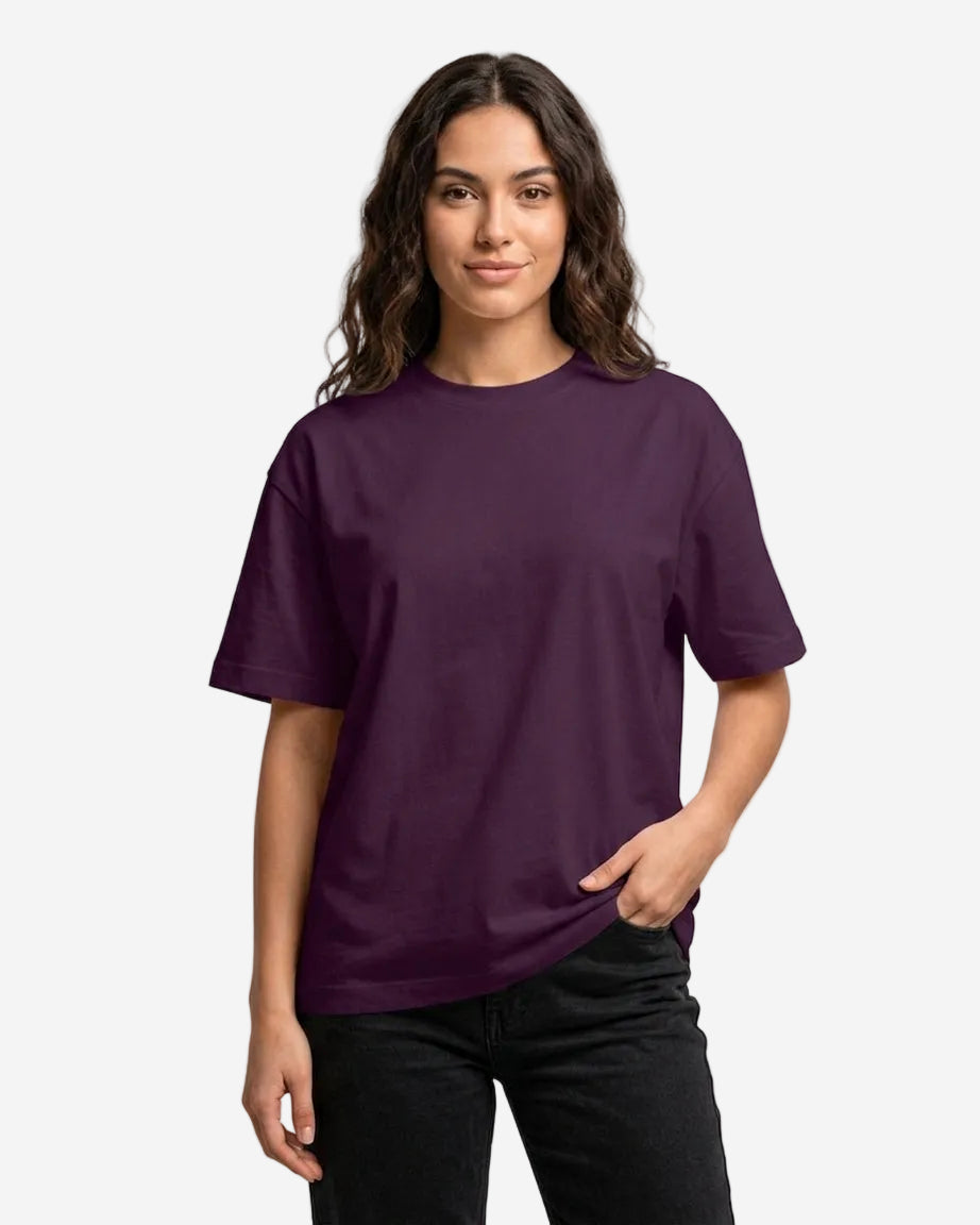 "Basic Grape Purple" t-shirt