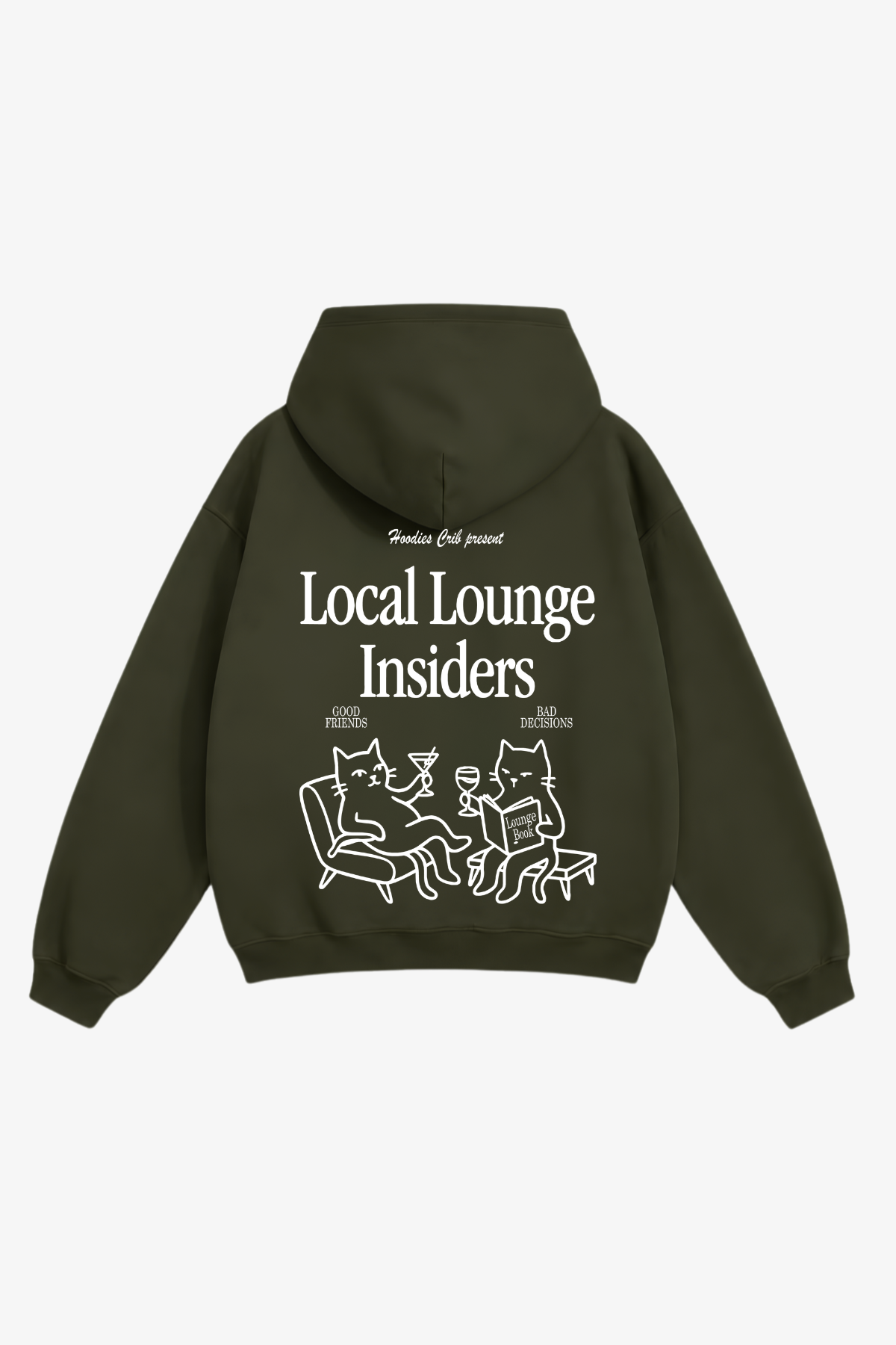 "Local lounge" hoodie