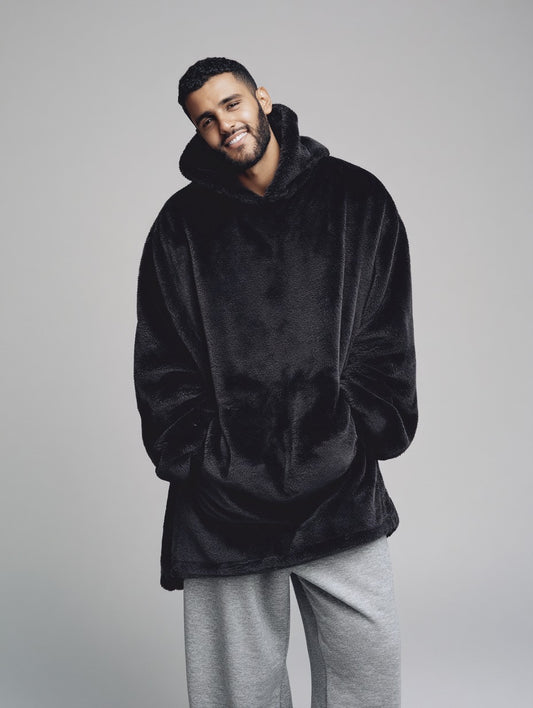 "Black" Blanket Hoodie (Heavyweight)