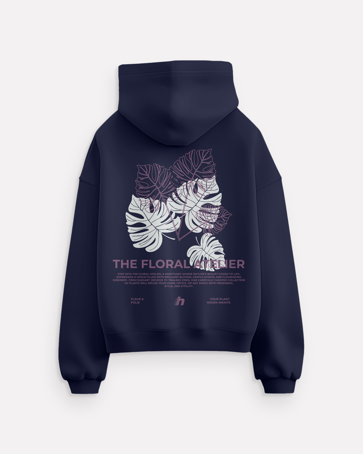 "The Floral Atelier" hoodie