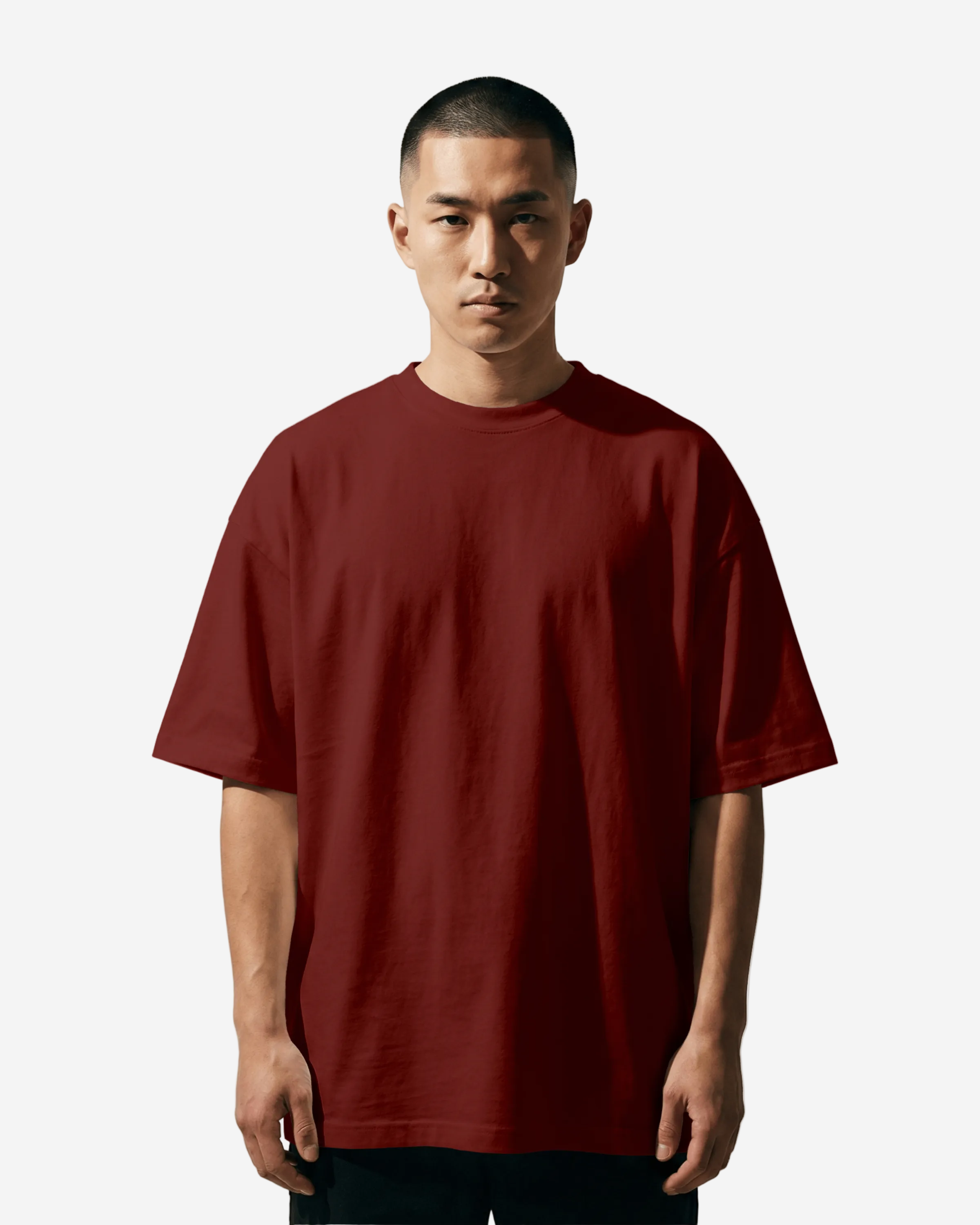 "Basic Burgundy" t-shirt