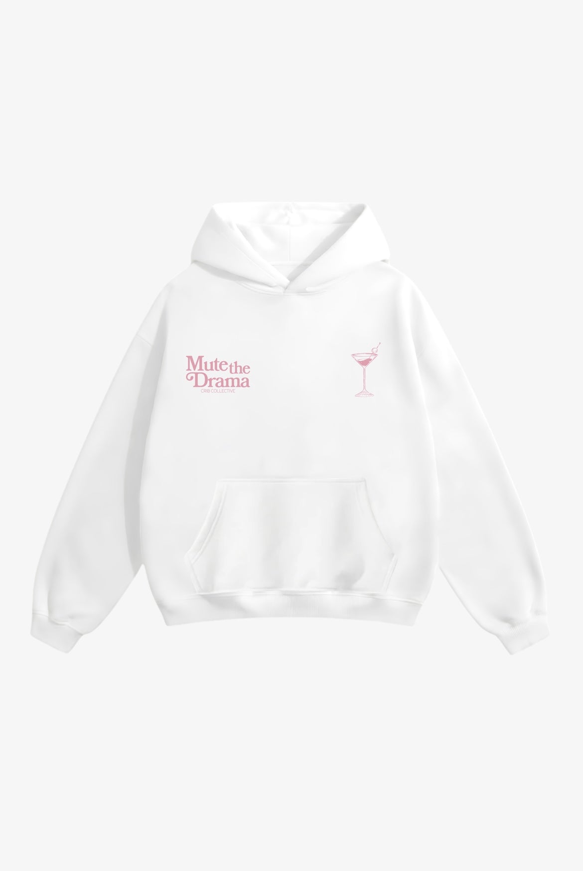"Mute the drama" hoodie