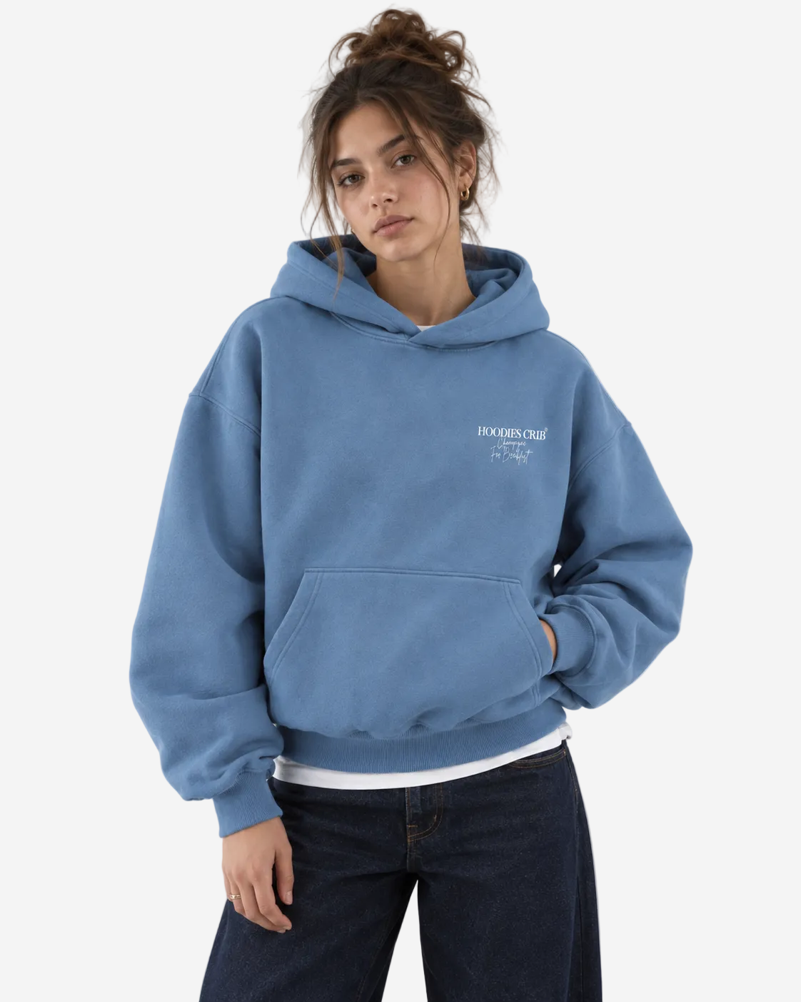 "Champagne for breakfast" hoodie
