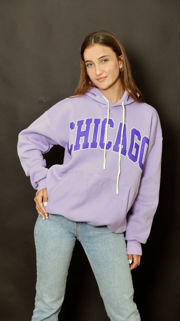"Chicago Purple" hoodie