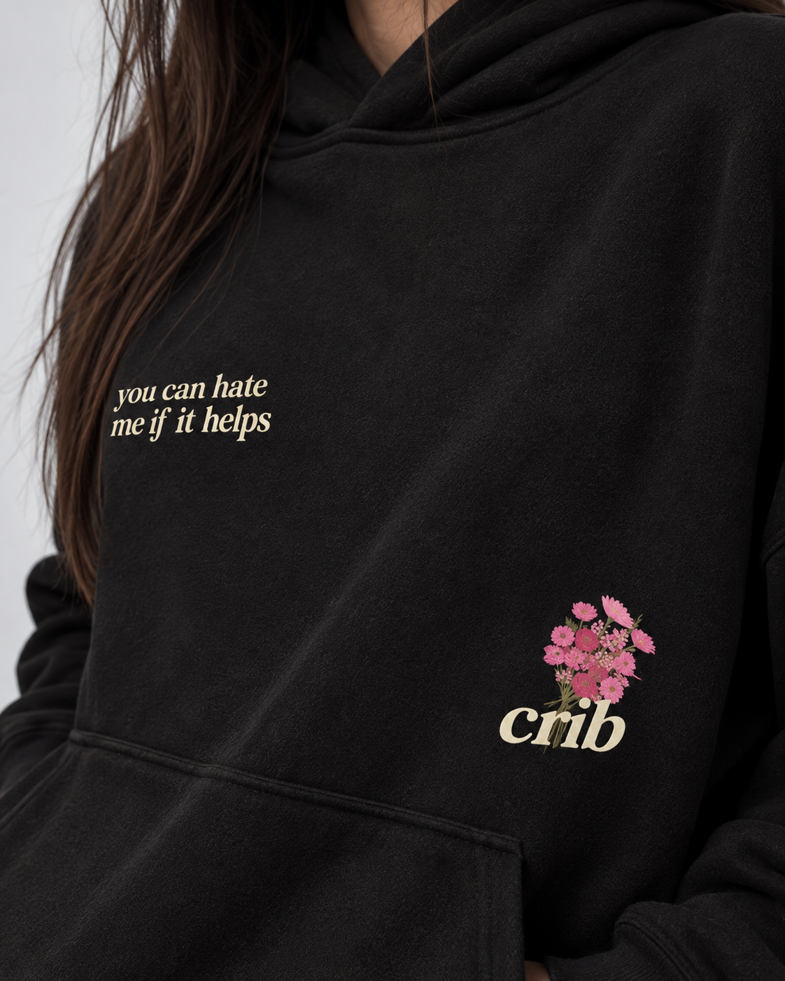 "You can hate me" hoodie
