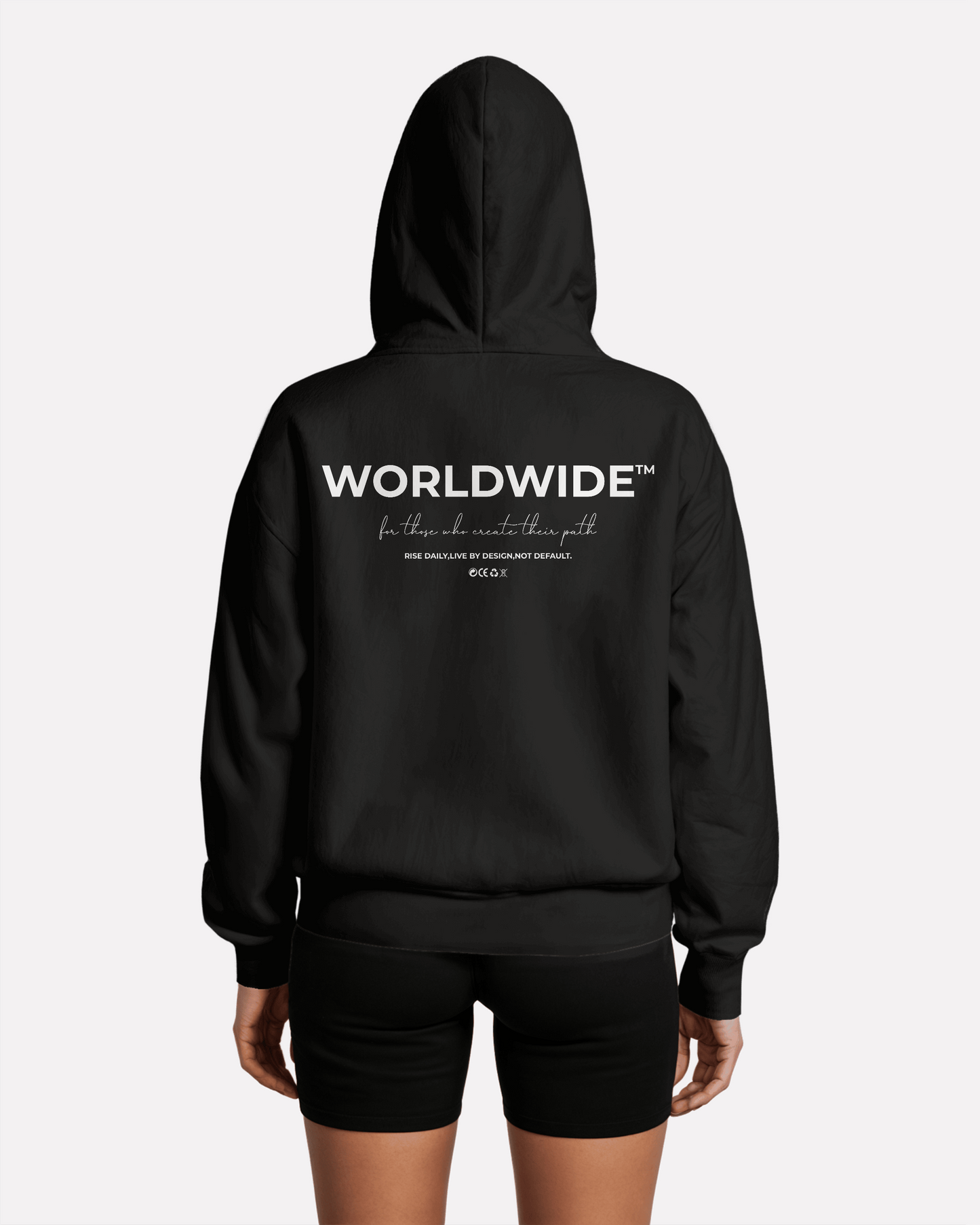 "Crib worldwide hoodie"