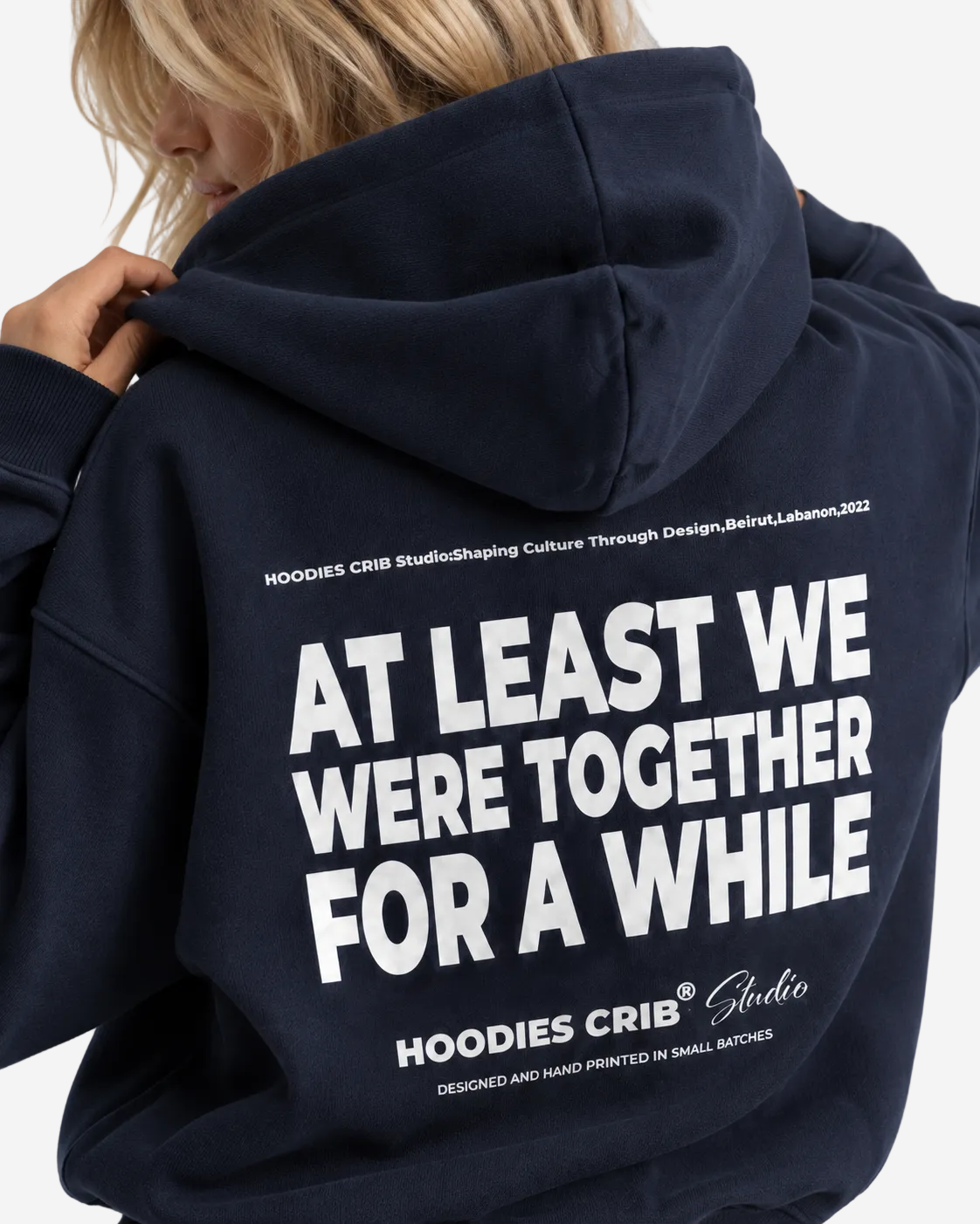 "At least we were" hoodie