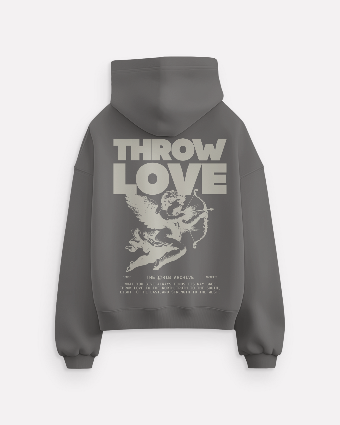 "Throw Love" hoodie