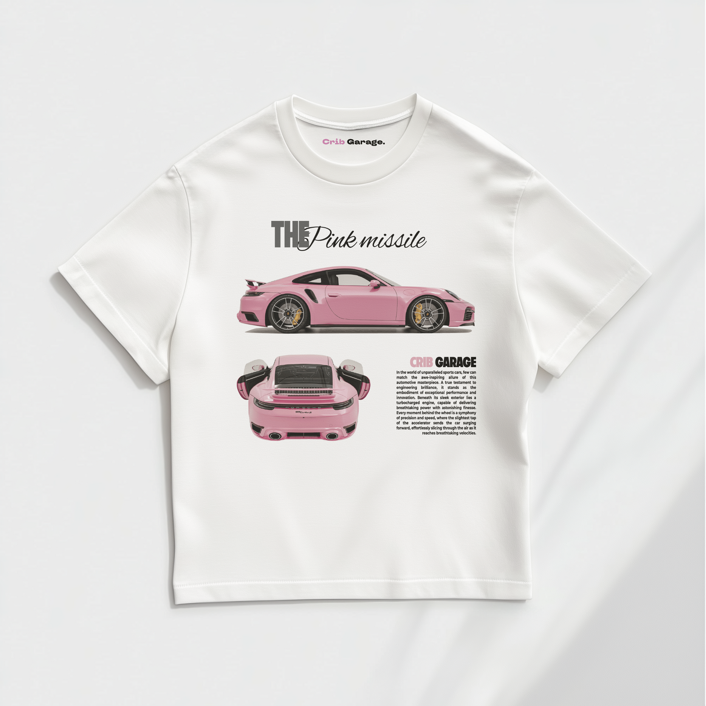 "Pink Missile" t-shirt