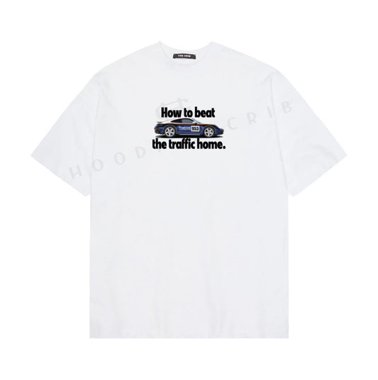 "Beat the traffic" t-shirt