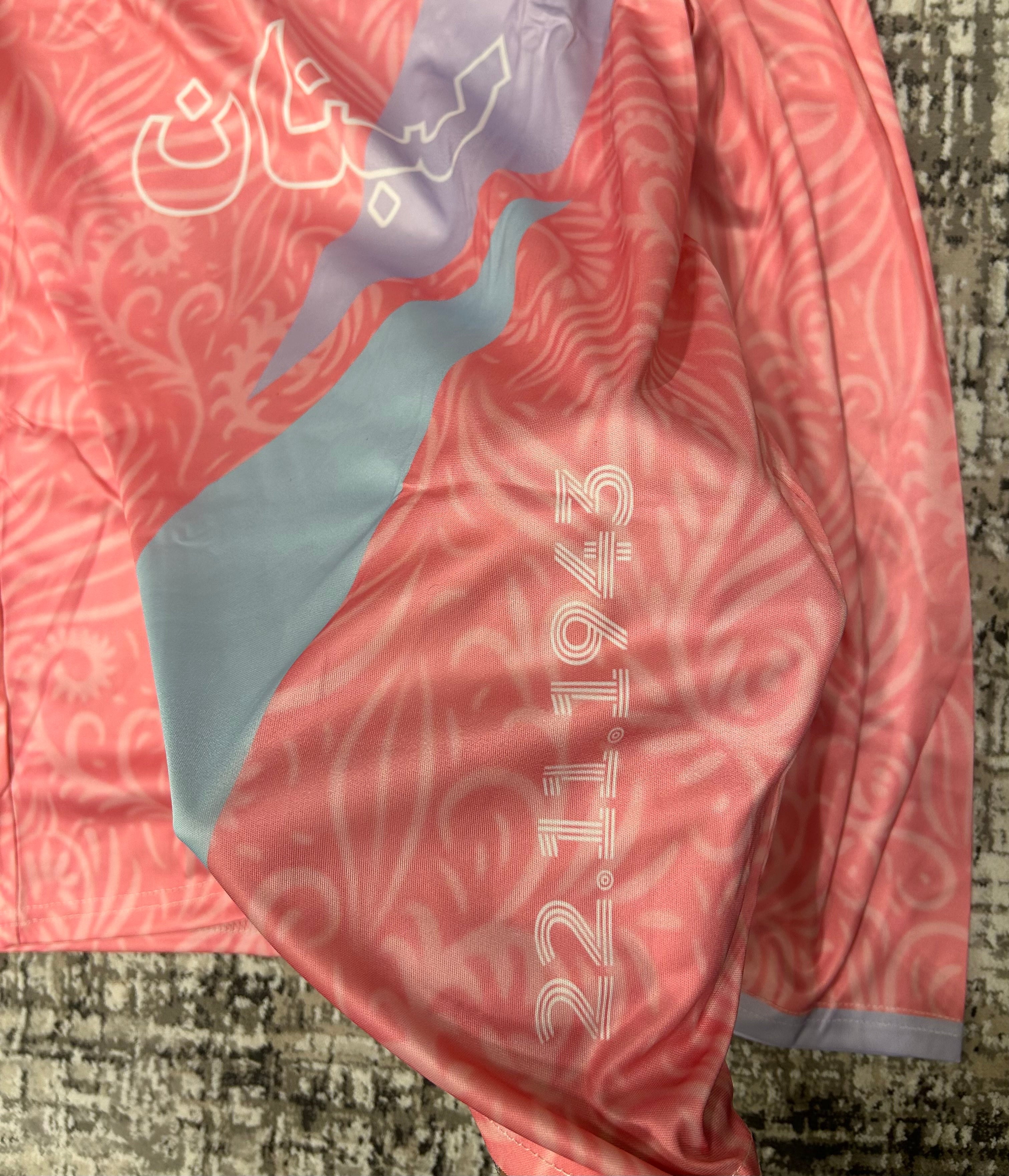 "Pink Lebanese Jersey" long-sleeve
