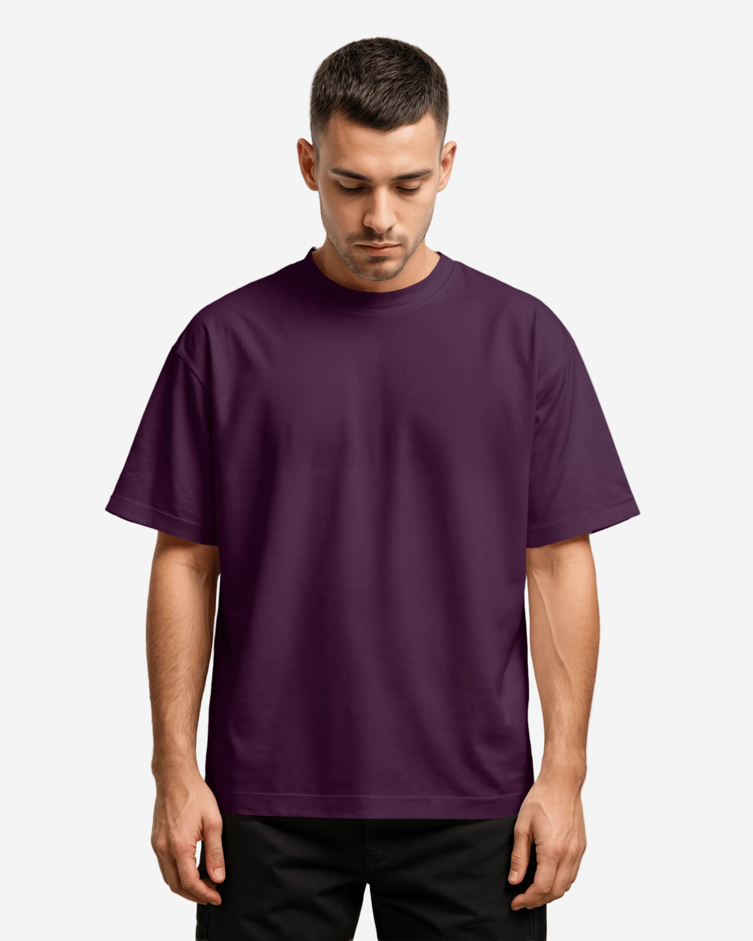 "Basic Grape Purple" t-shirt