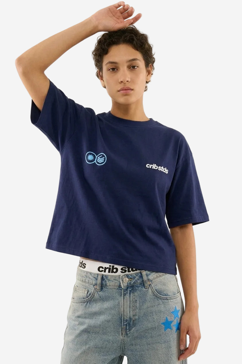 "Crib STDS Blue" t-shirt