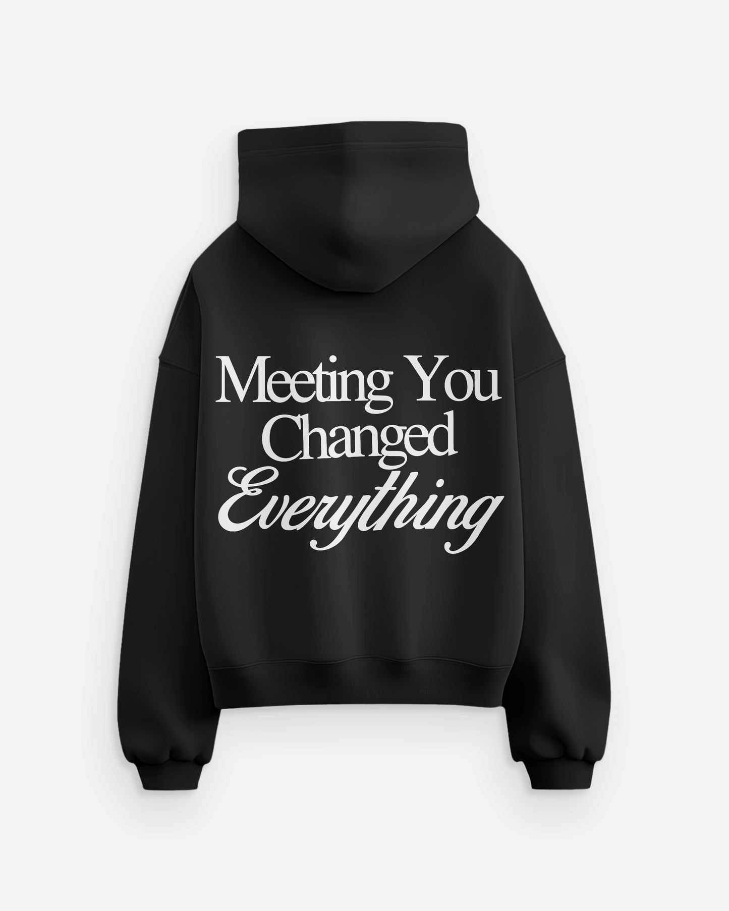 "Meeting You" hoodie white