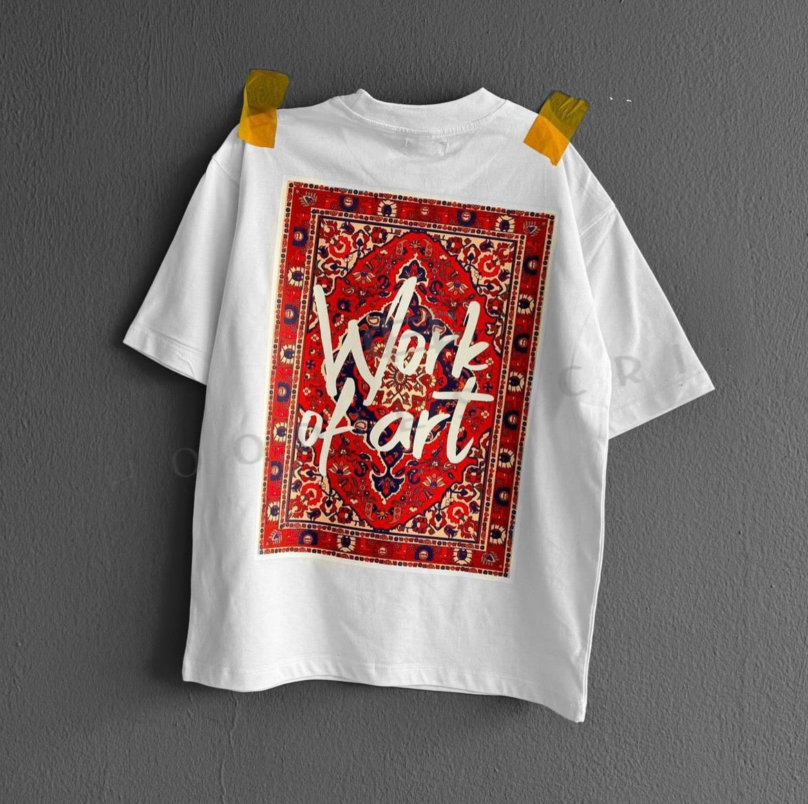 "Work Of Art" t-shirt (2 colors)