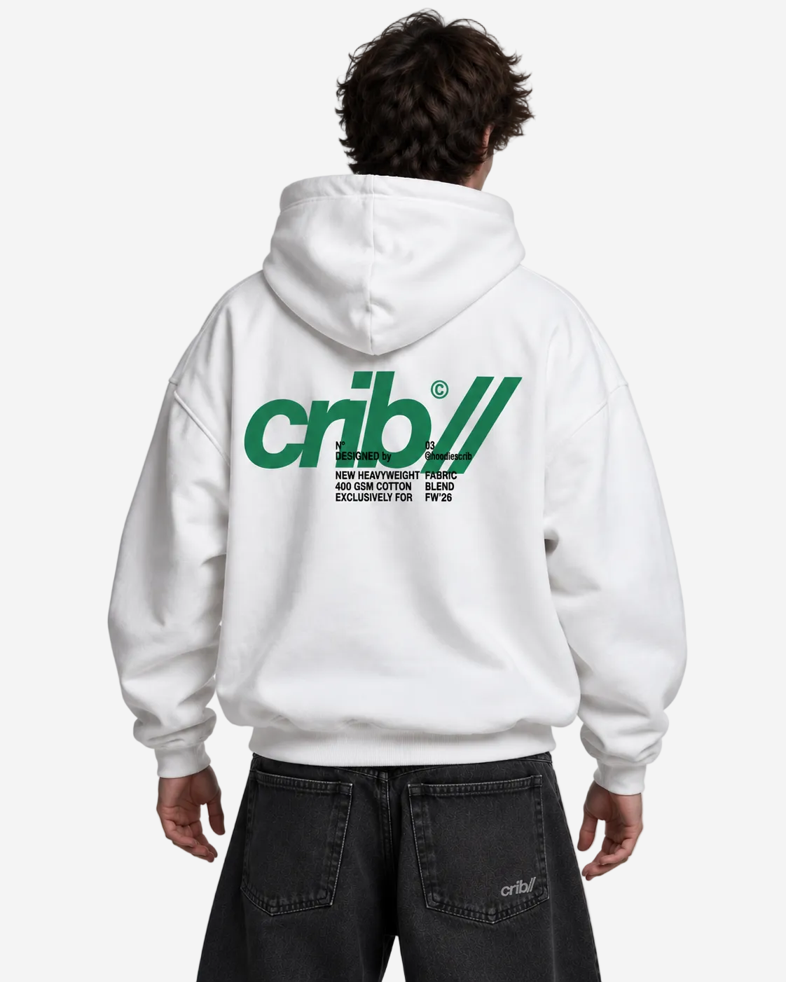"Crib upgraded fabric" hoodie