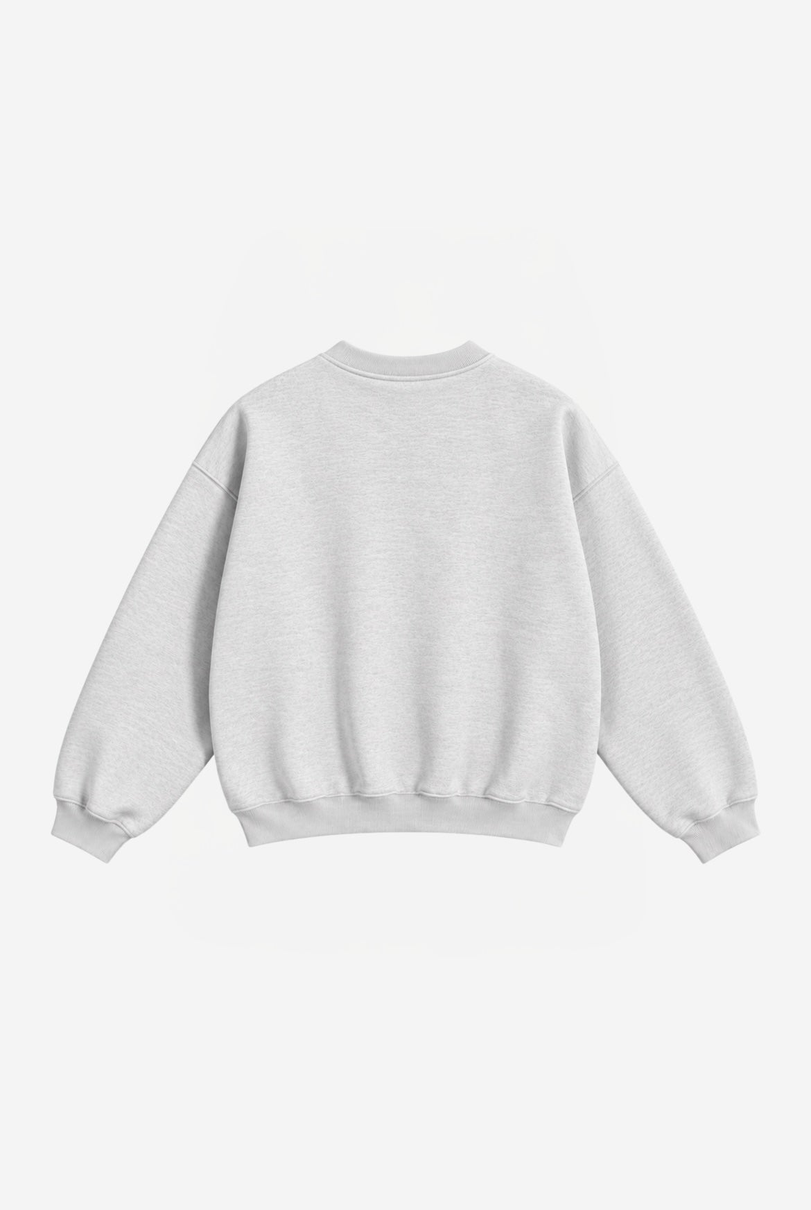 "Basic heather grey" sweater