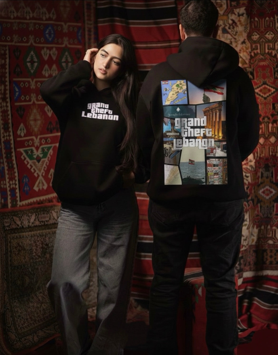 "Grand Theft Lebanon" hoodie
