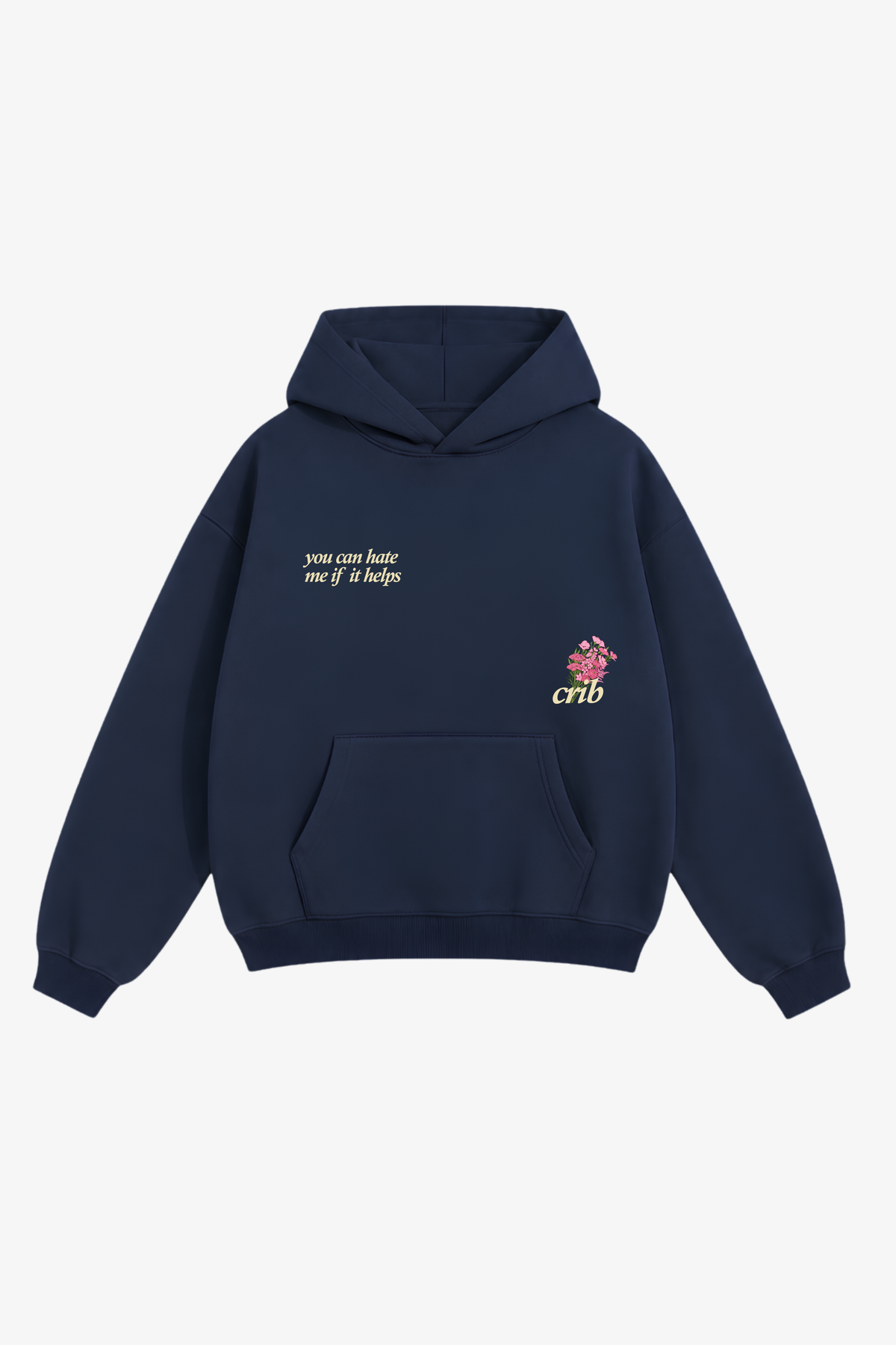 "You can hate me" hoodie