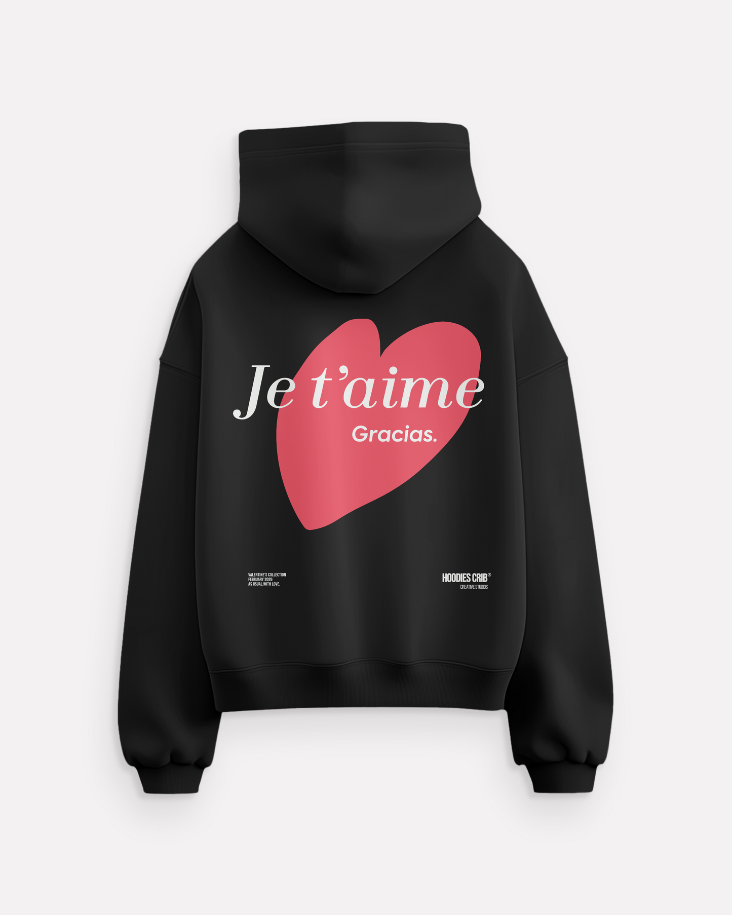 "Je t'aime" hoodie
