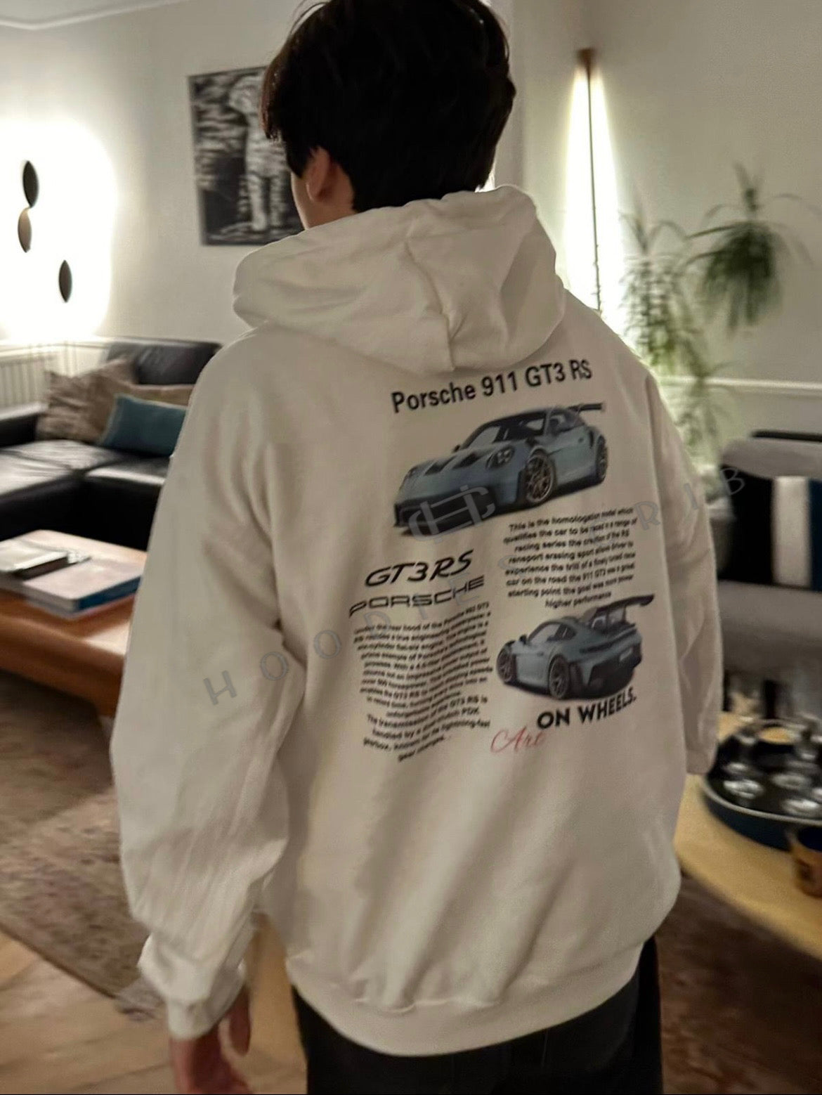 "Blue Porsche AOT " hoodie