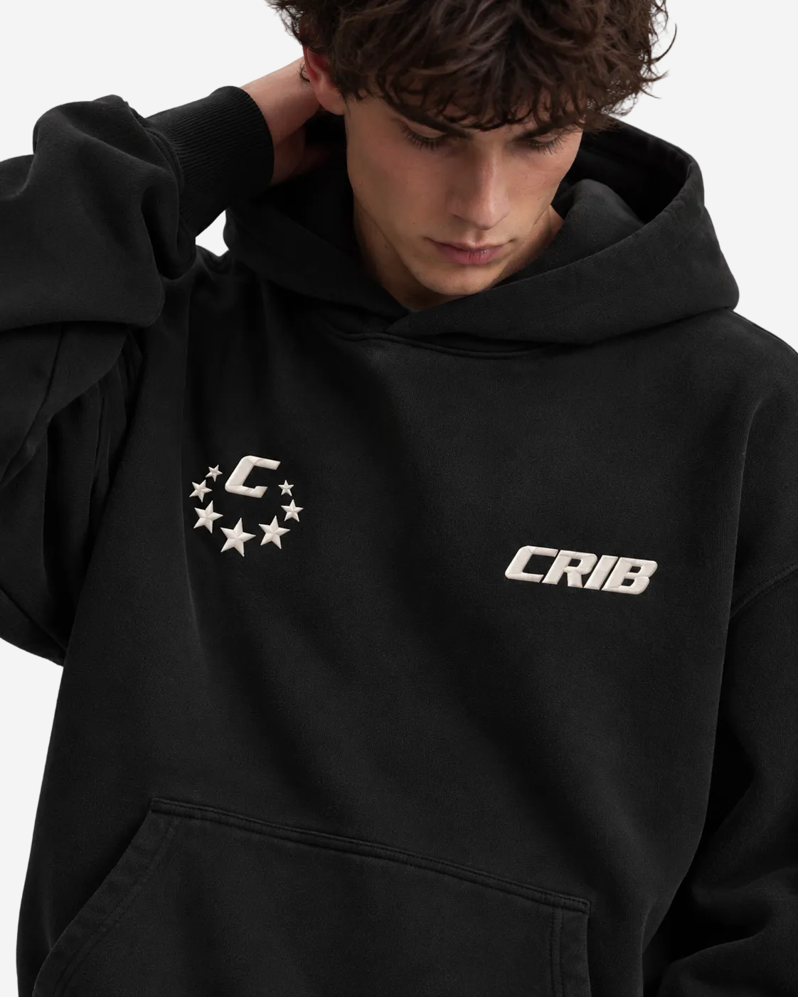 "Crib starry logo" hoodie