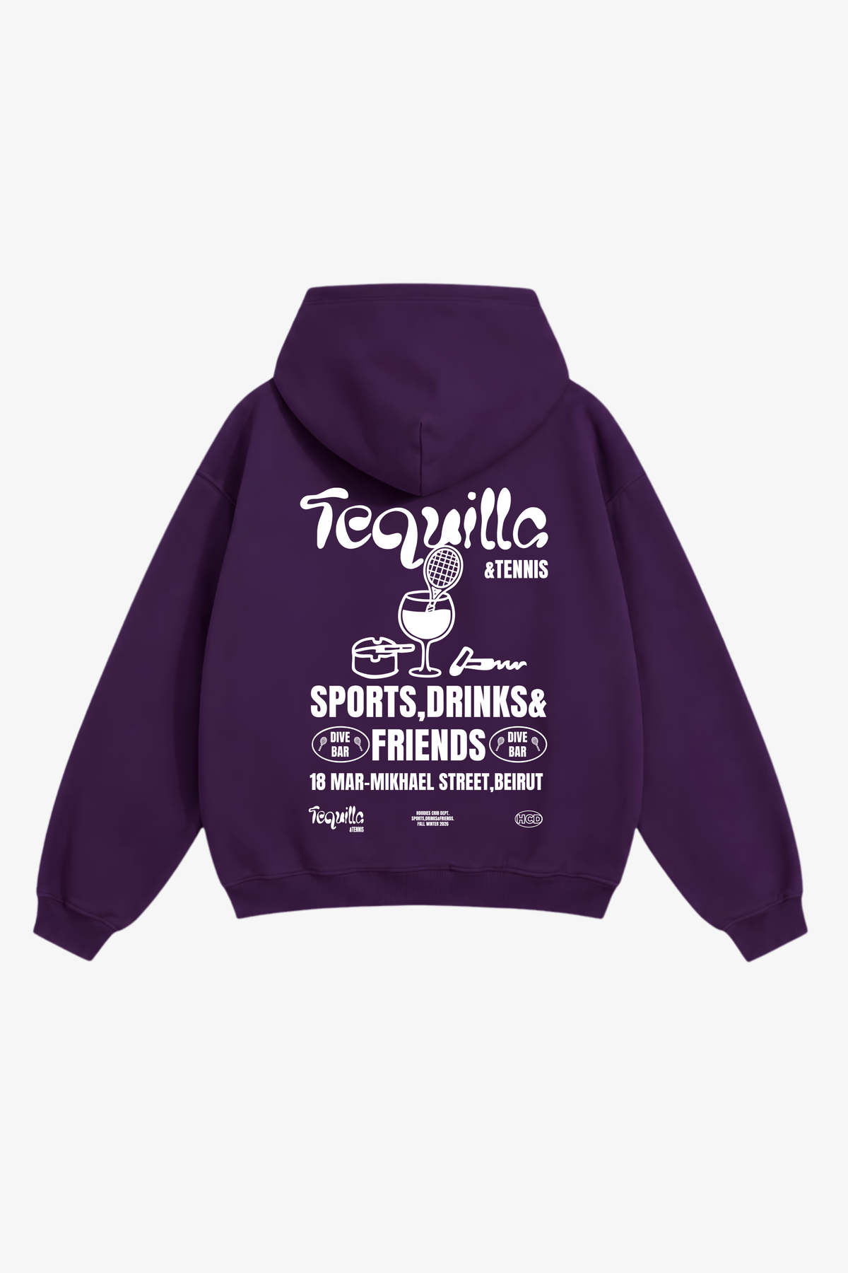 "Tequila & Tennis" hoodie