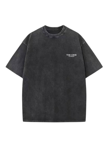 "True Love" Acid Washed Oversized t-shirt